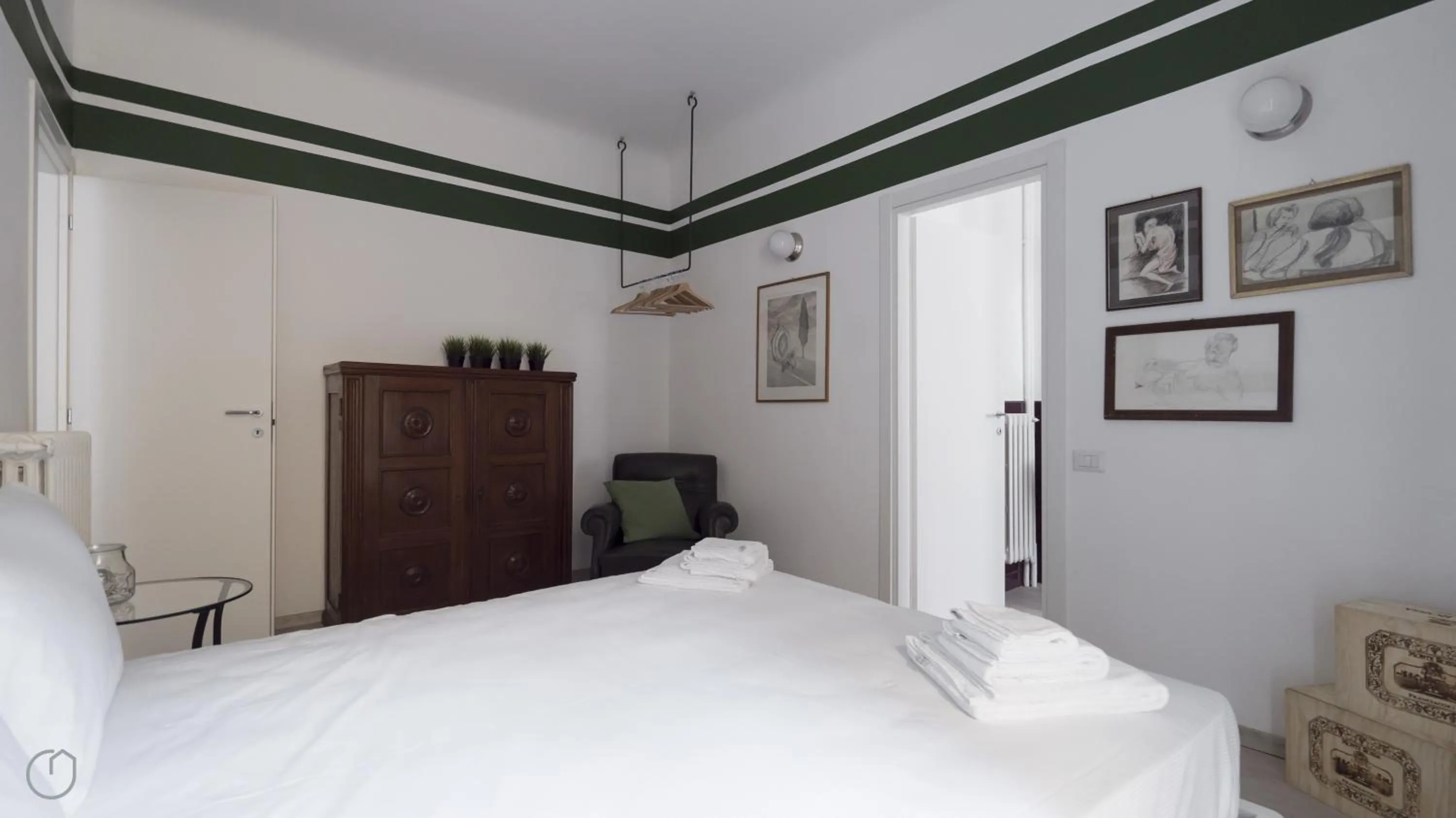 Bedroom, Bed in Italianway Easy - Melzo 12