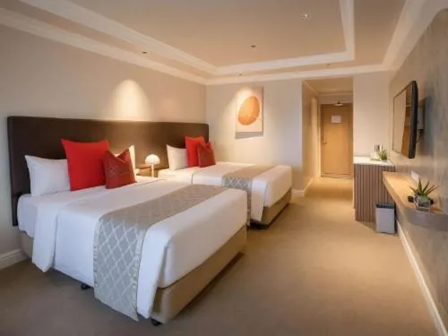 Bedroom, Bed in Vermillion Hotel