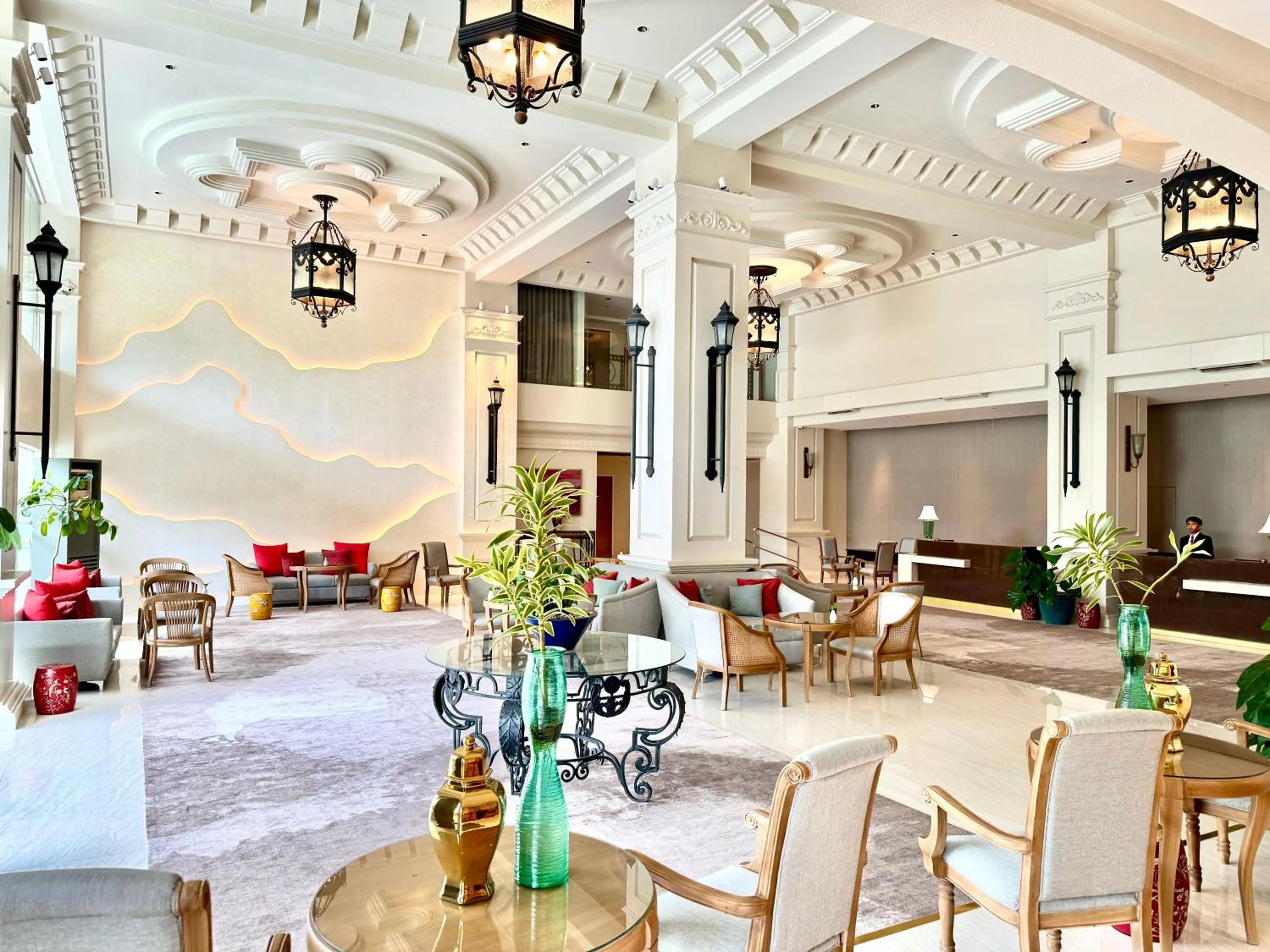 Lobby or reception in Vermillion Hotel