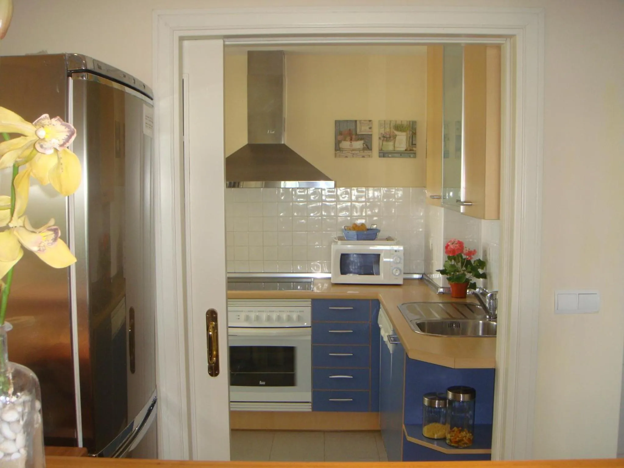 Kitchen or kitchenette in Life Apartments Costa Ballena