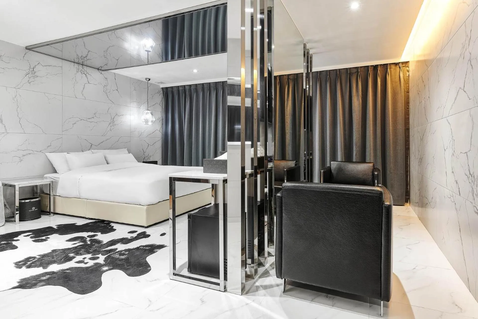 Bed in Wonju May hotel