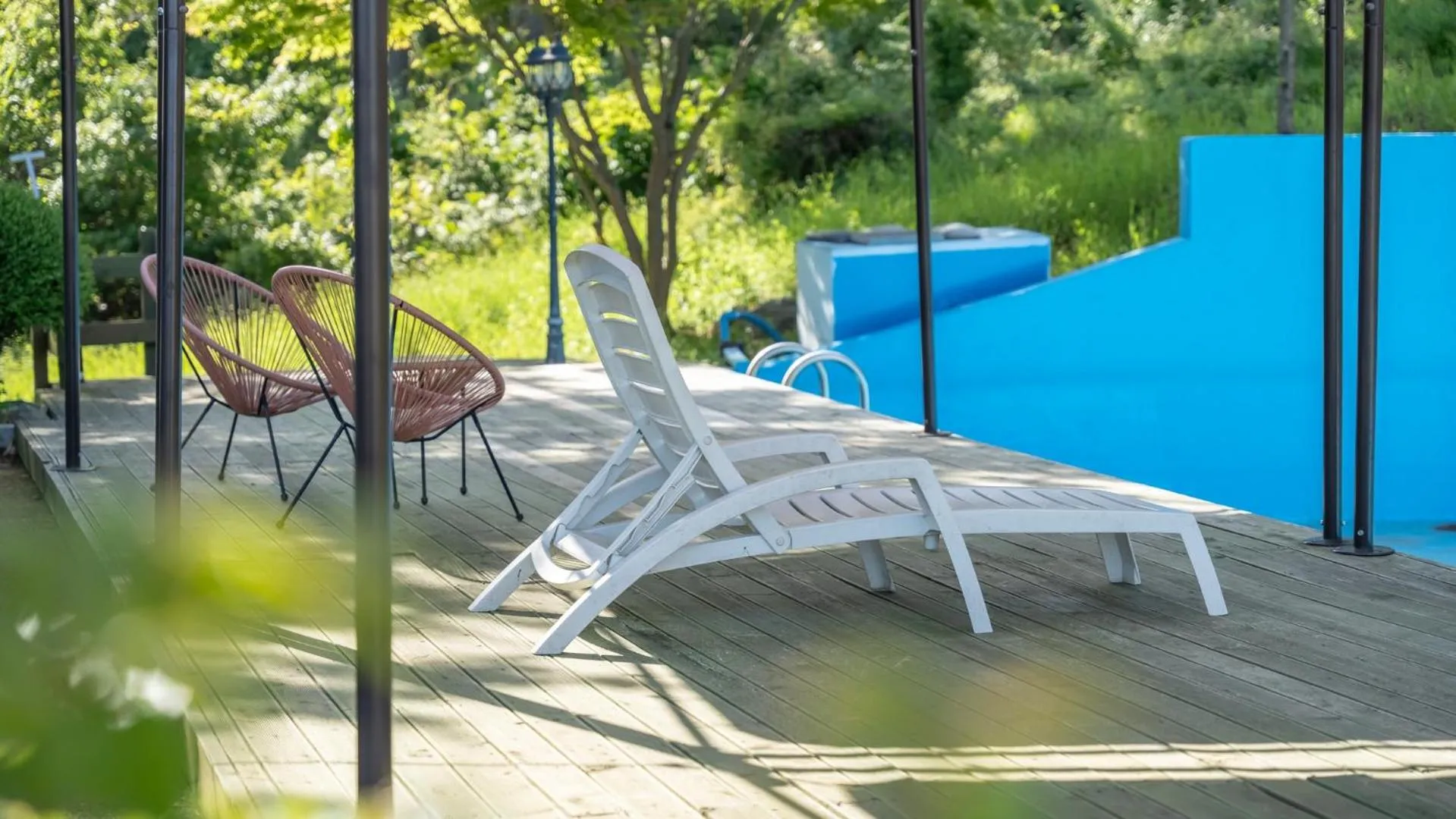 Property building in Seokmodo supsokbadapunggyeong pension