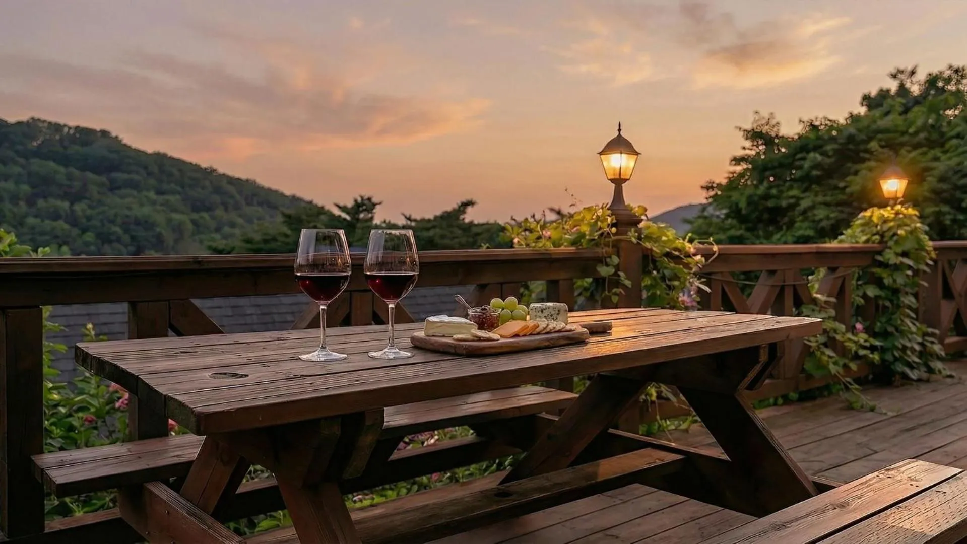 Property building in Seokmodo supsokbadapunggyeong pension