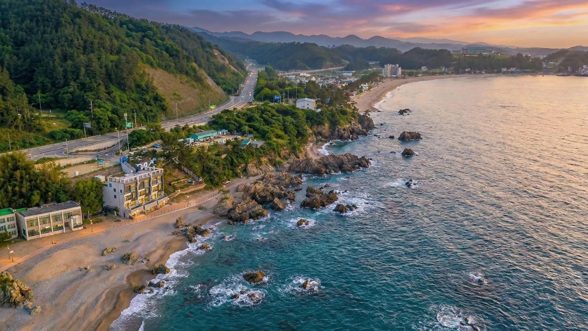 Property building in gyeongju blue21 poolvilla pension