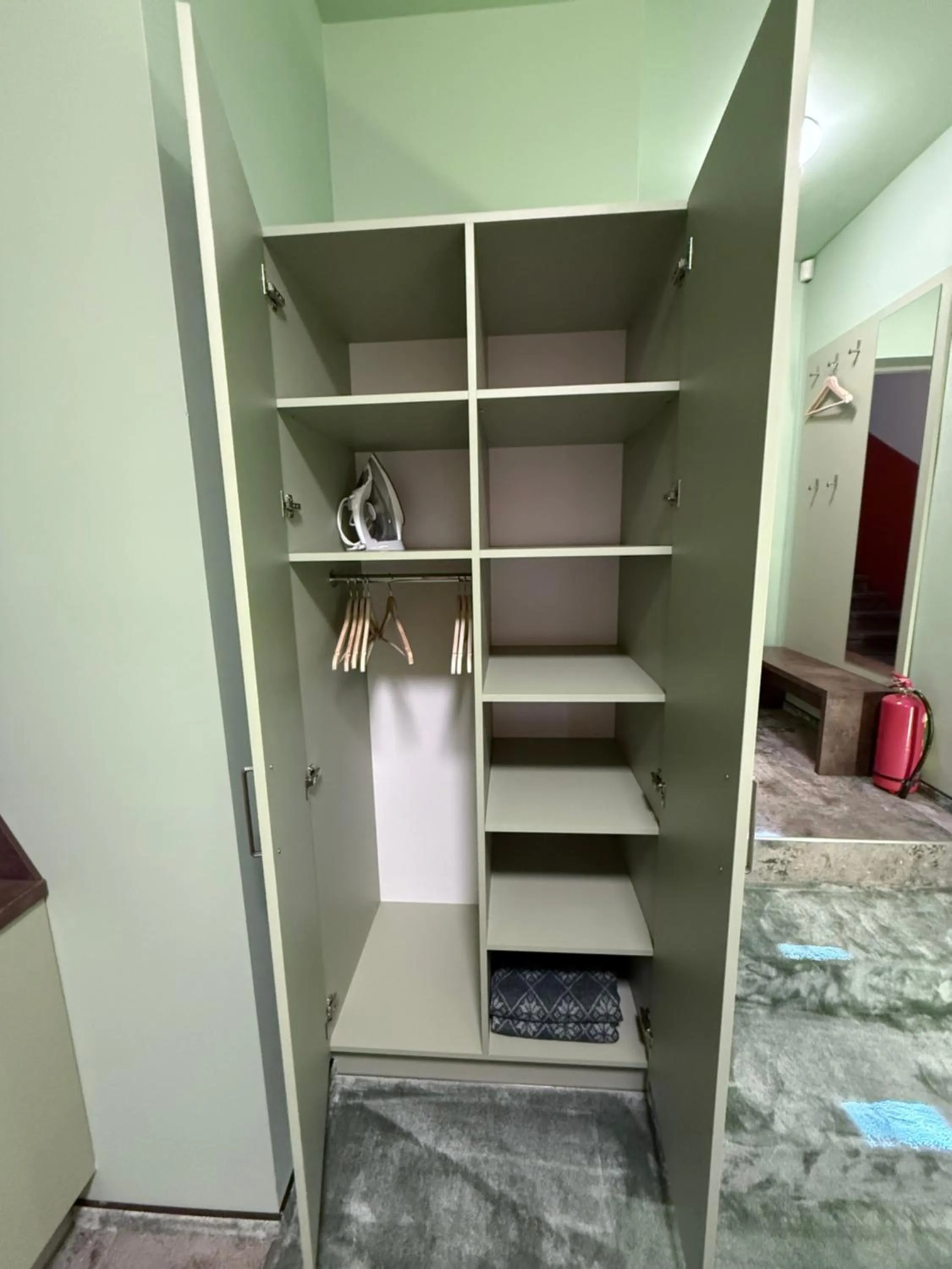 wardrobe in Moja Accommodation