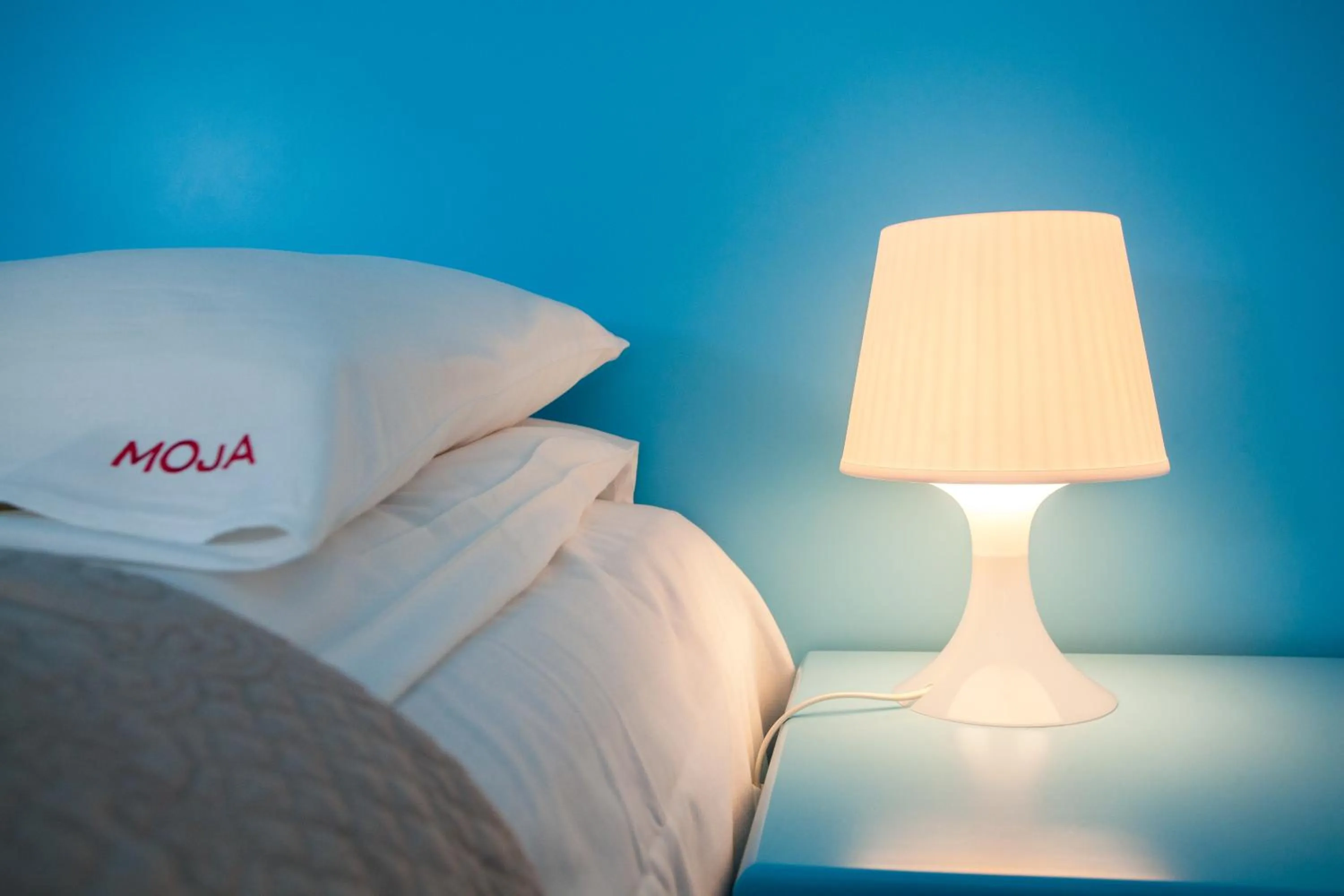 Decorative detail, Bed in Moja Accommodation