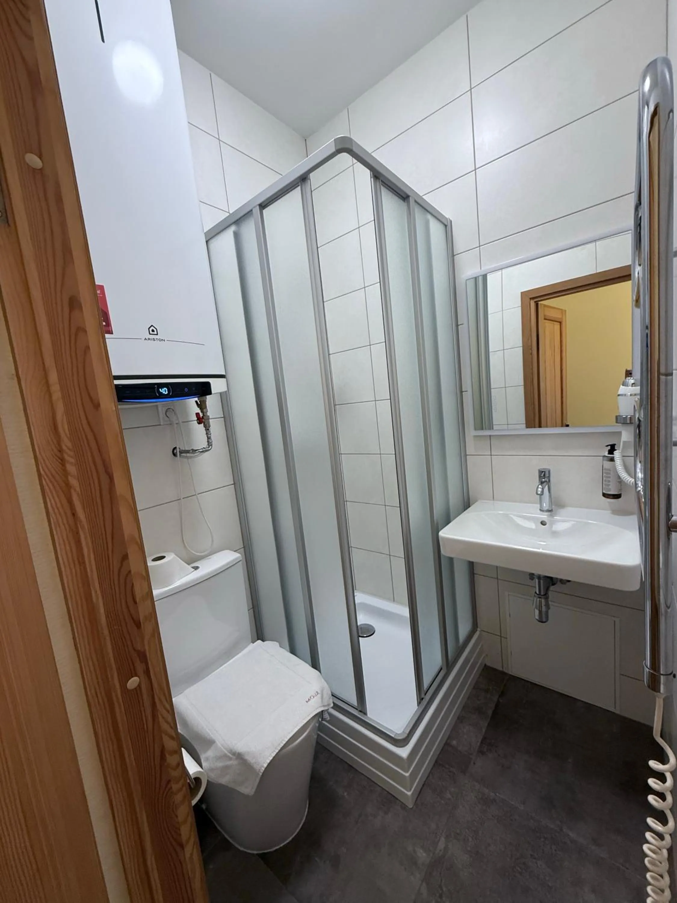 Shower in Moja Accommodation