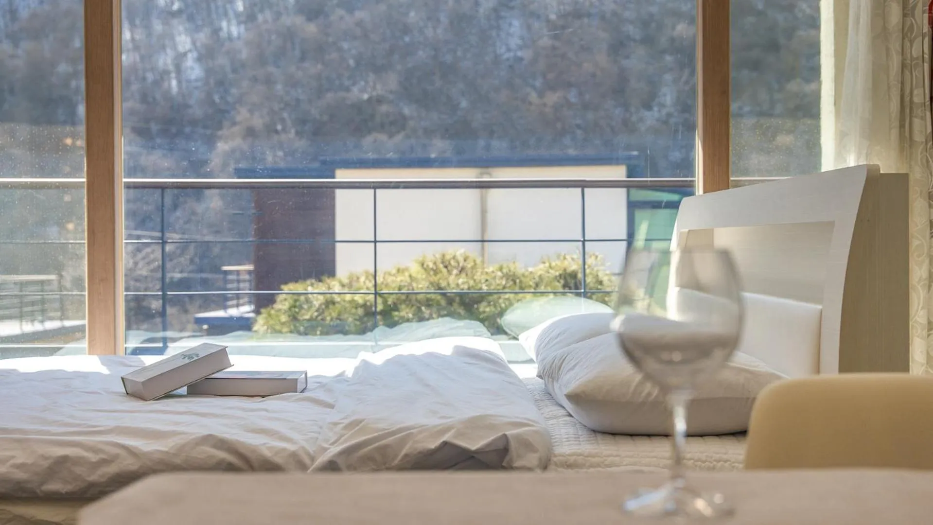 Property building, Bed in Hongcheon noilgangmaeul Pet Pension