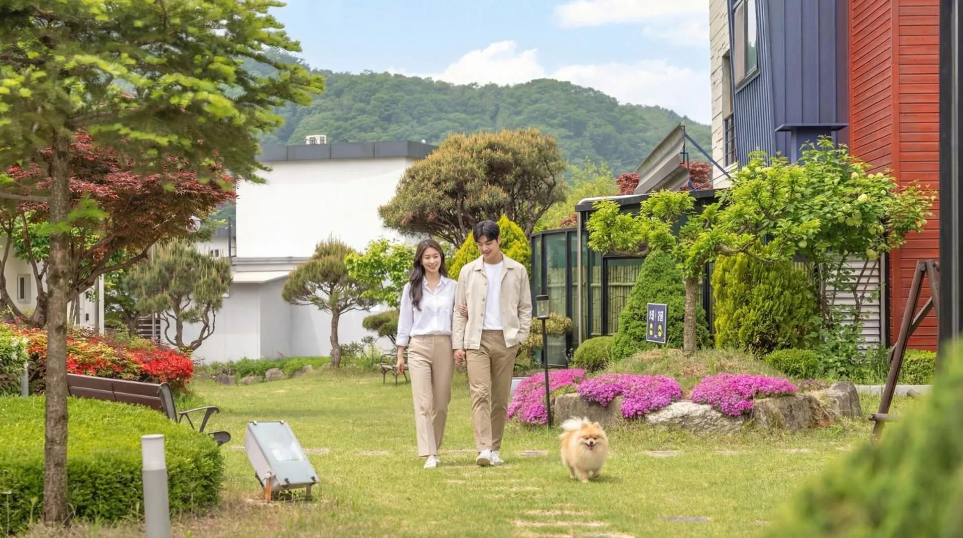 Property building in Hongcheon noilgangmaeul Pet Pension