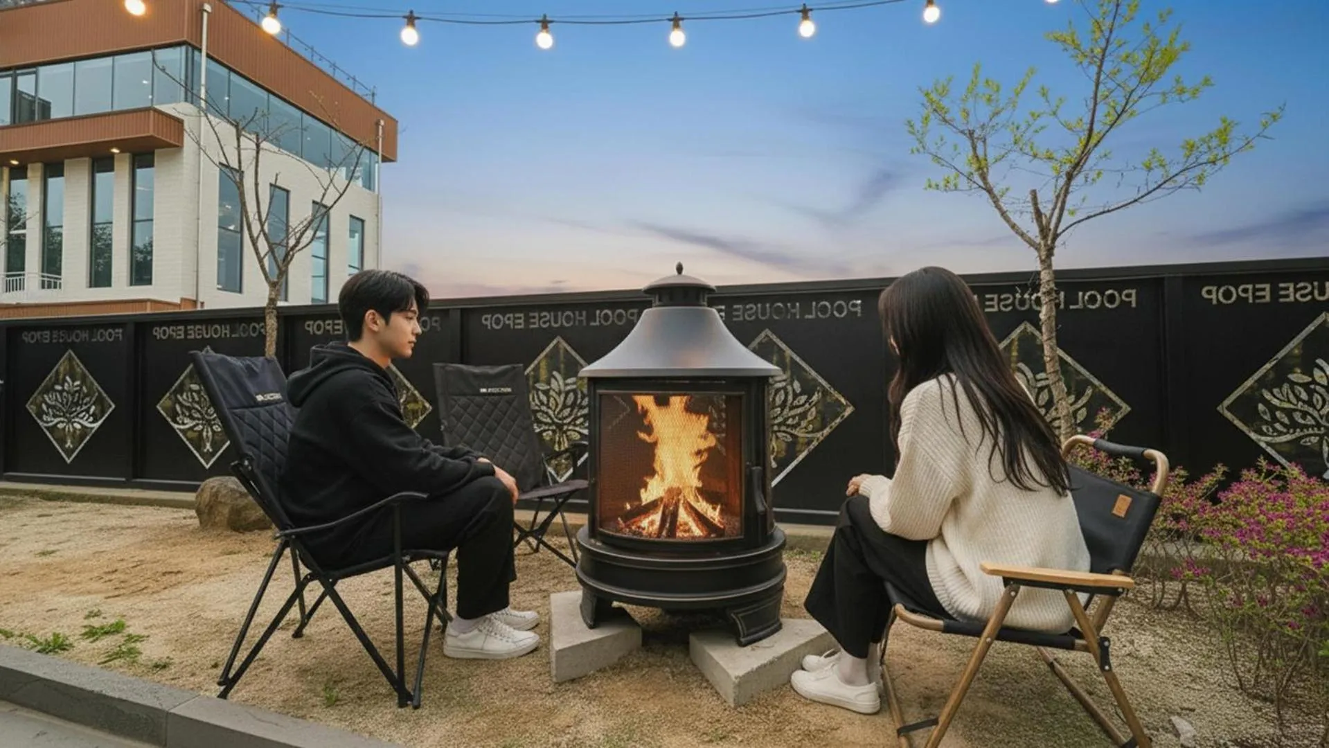 Property building in Chuncheon Poolhouse Epop