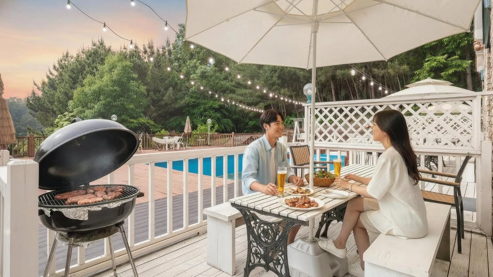 Property building in Taean Atirans Beach Pension