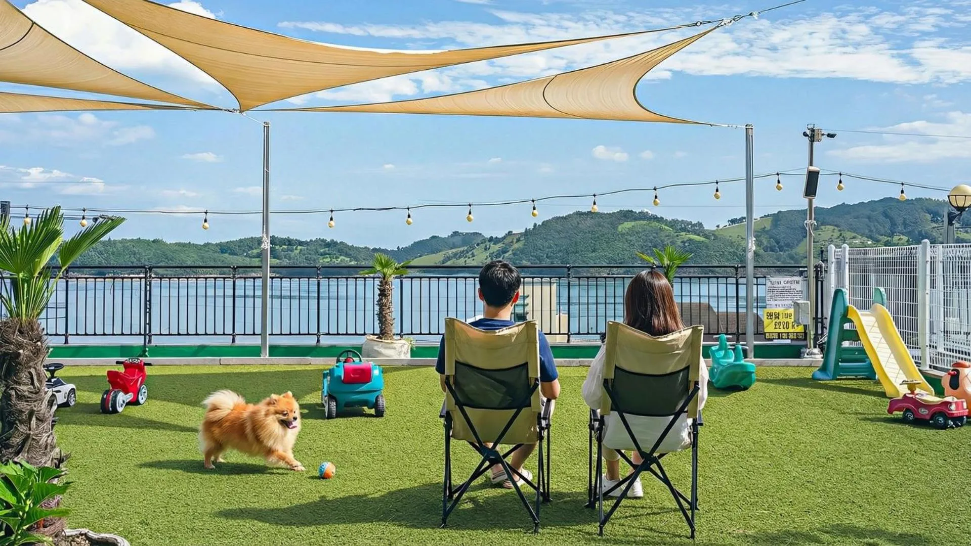 Property building in Namhae Four Seasons Pet-Friendly Pension