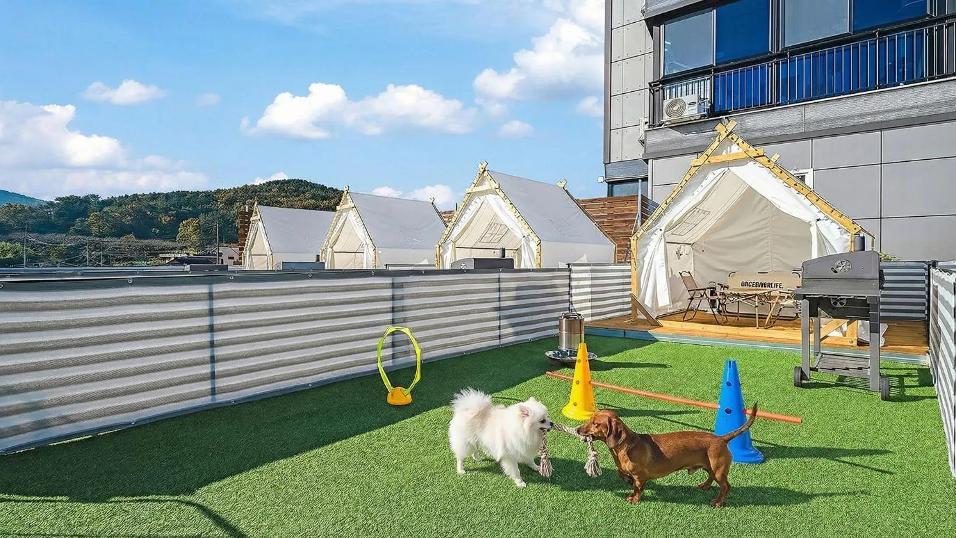 Property building in Namhae Dangdangi Dog Pension Blue