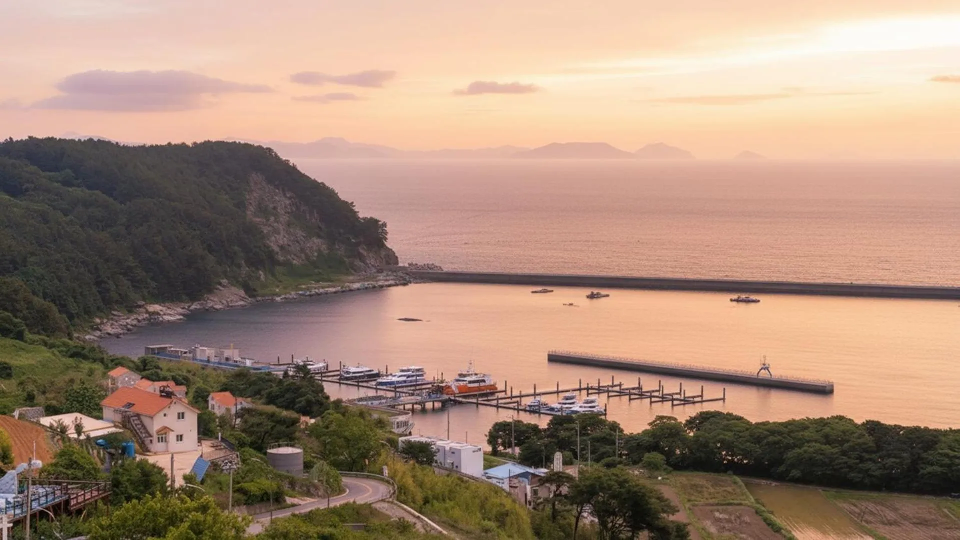 Property building in Namhae JJhouse Pension