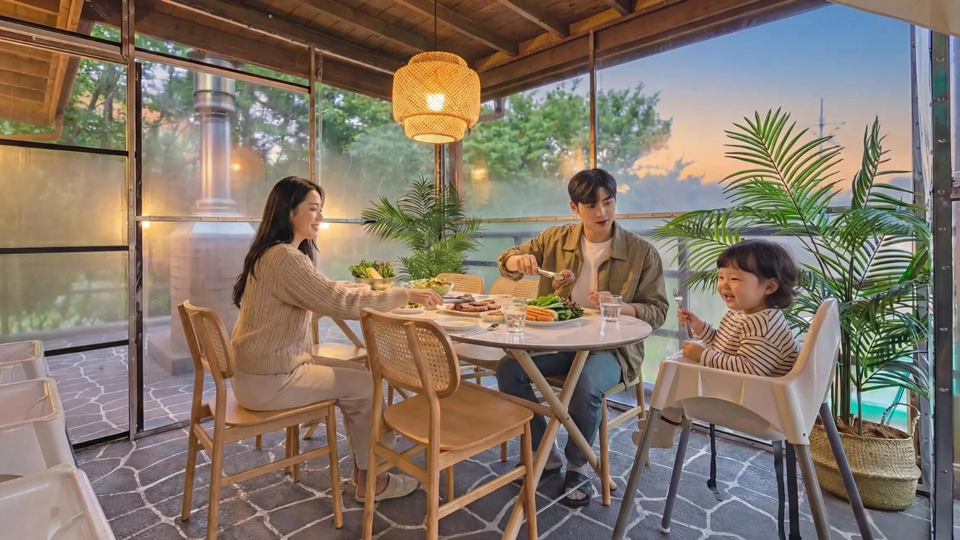 Property building in Namyangju HAIMOM Family Pension Black