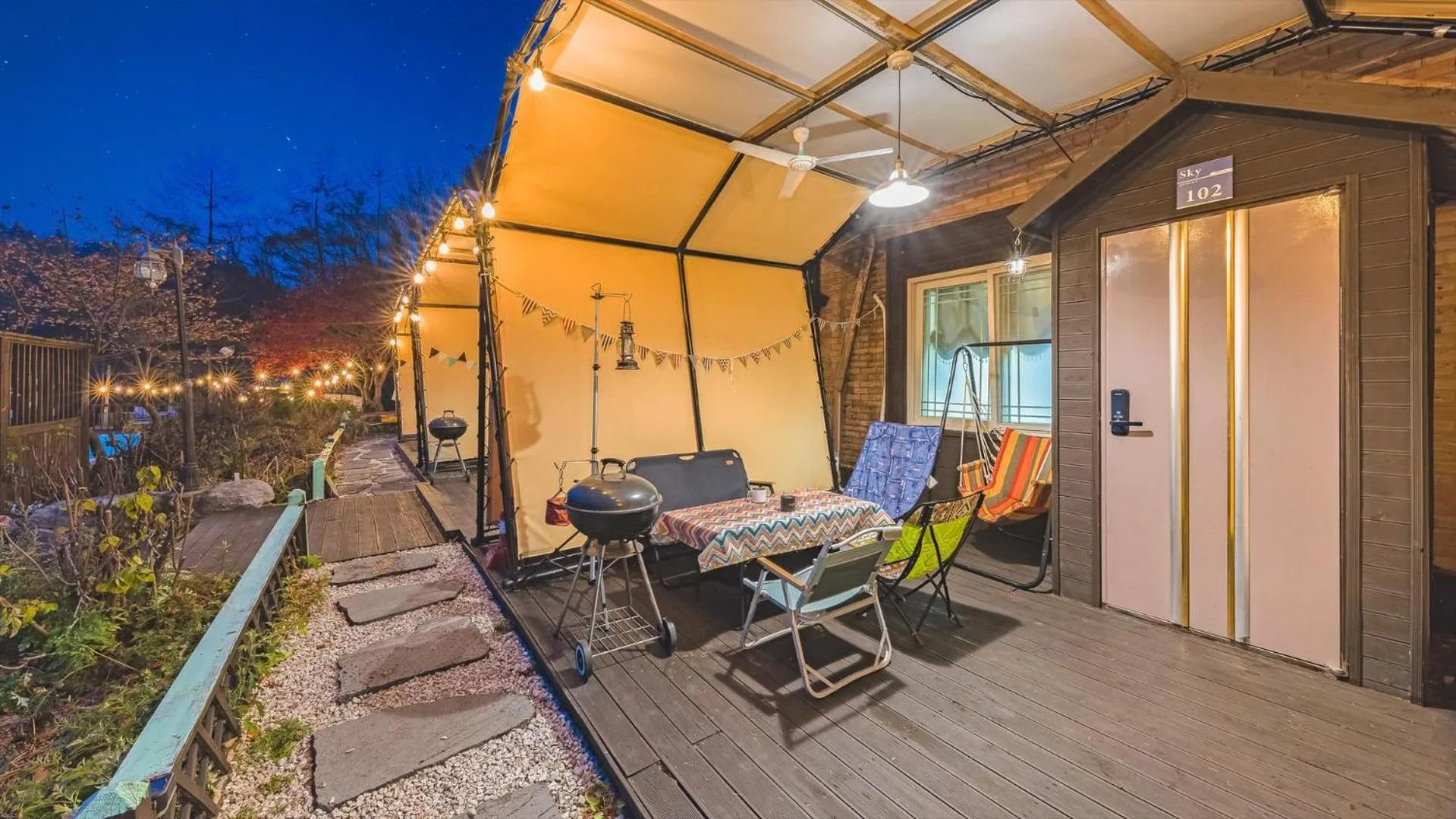 Photo of the whole room in Hwacheon Sky Valley Pension