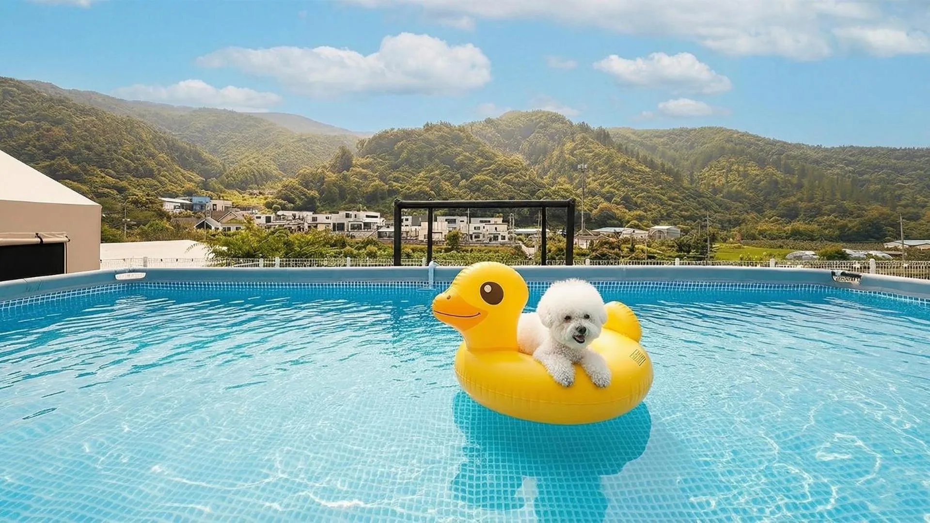 Property building in Gapyeong Ddobagi Pet & Spa Glamping