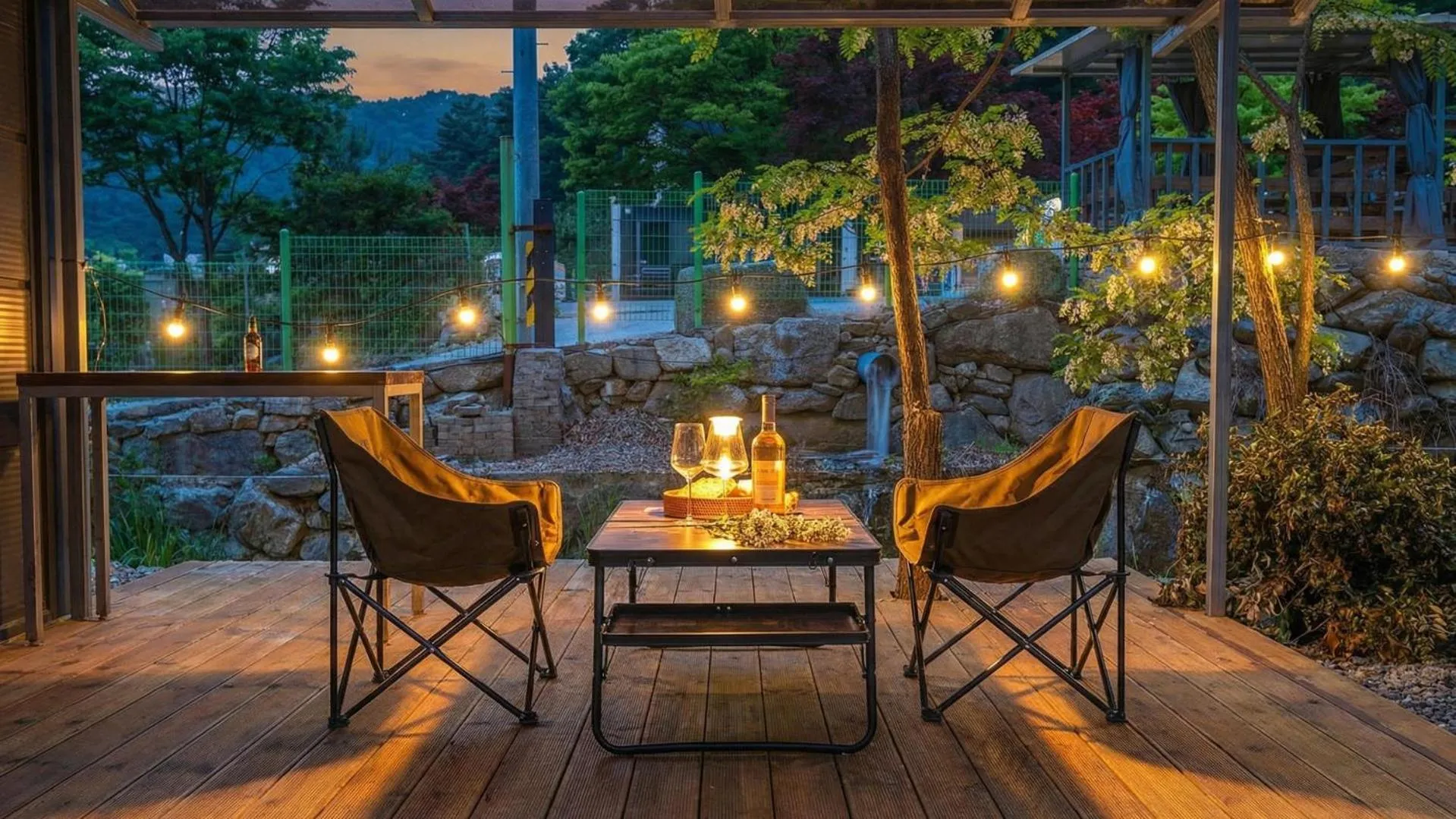 Property building in Gapyeong Yumyeongsan Gomone pet Camping