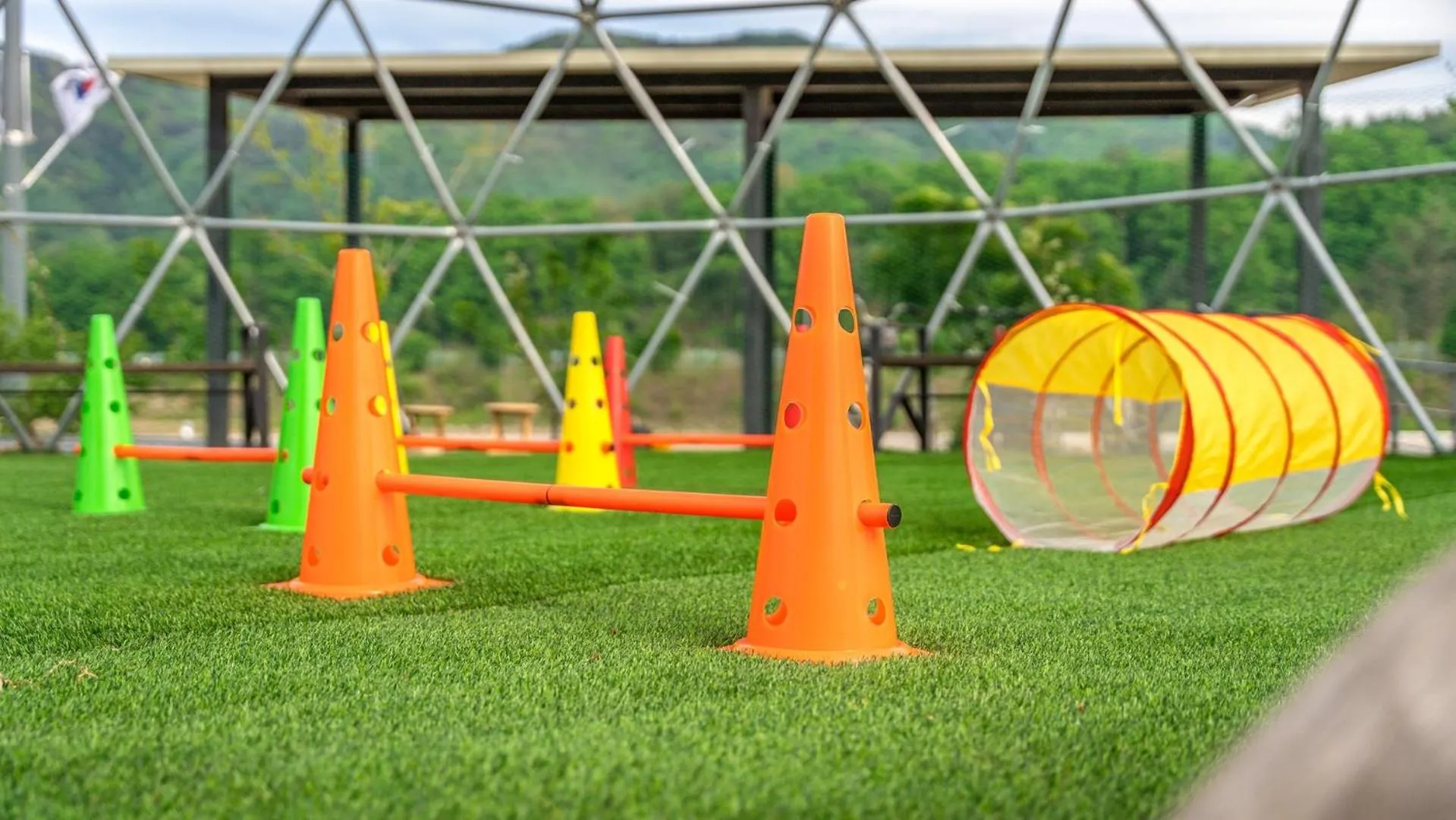 Property building in inje darani pet pension