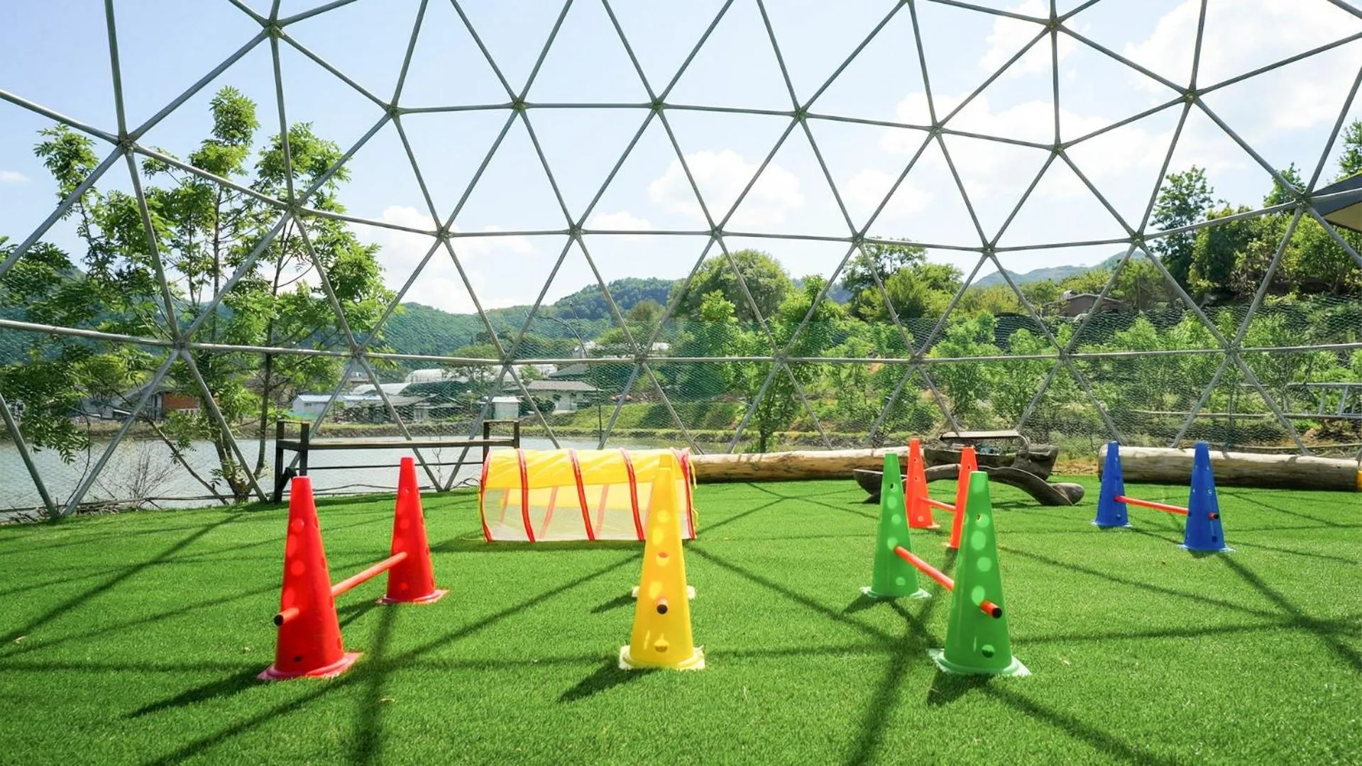 Property building in inje darani pet pension