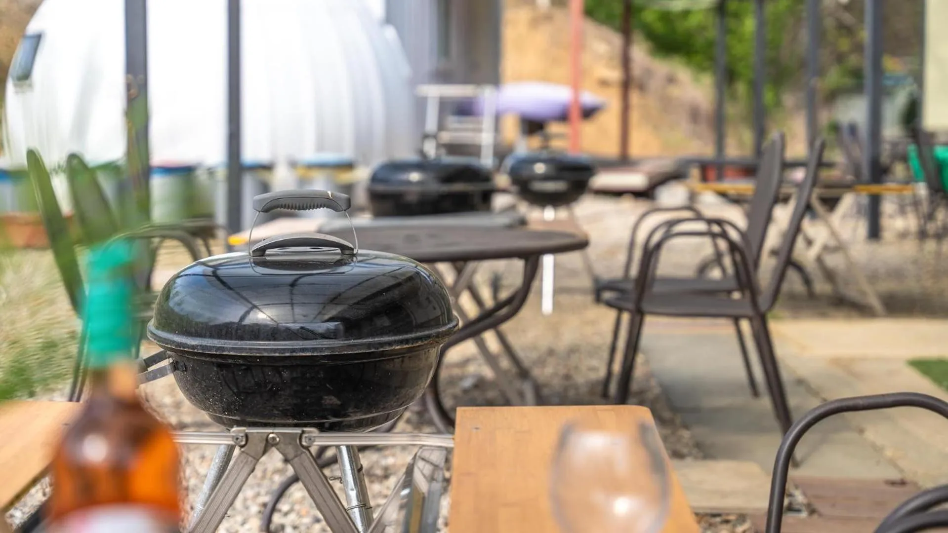 Property building in inje darani pet pension