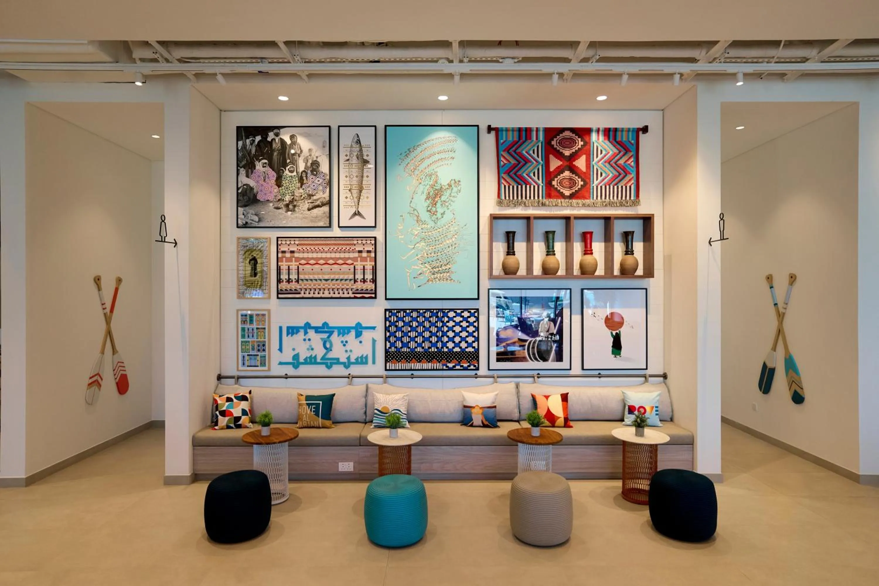 Lobby or reception in Rove Al Marjan Island