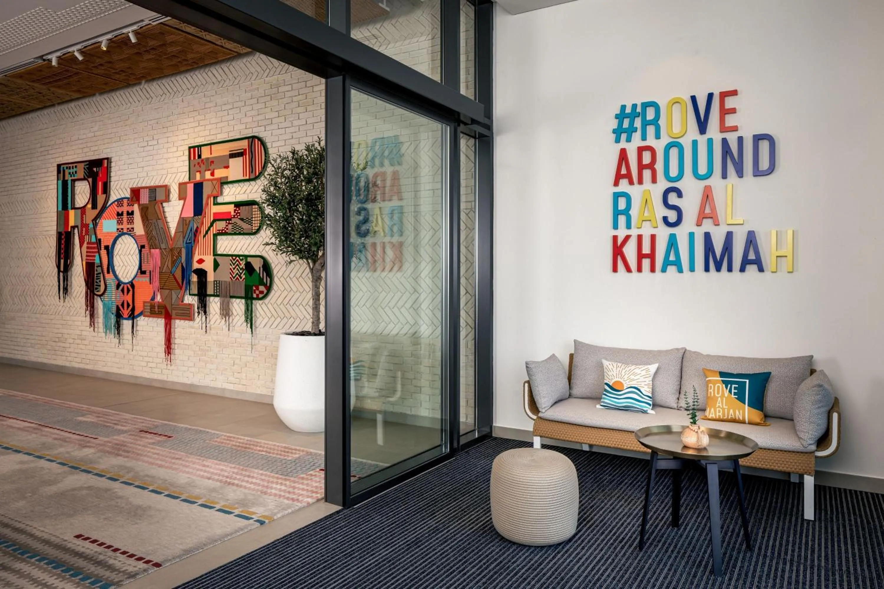 Facade/entrance in Rove Al Marjan Island