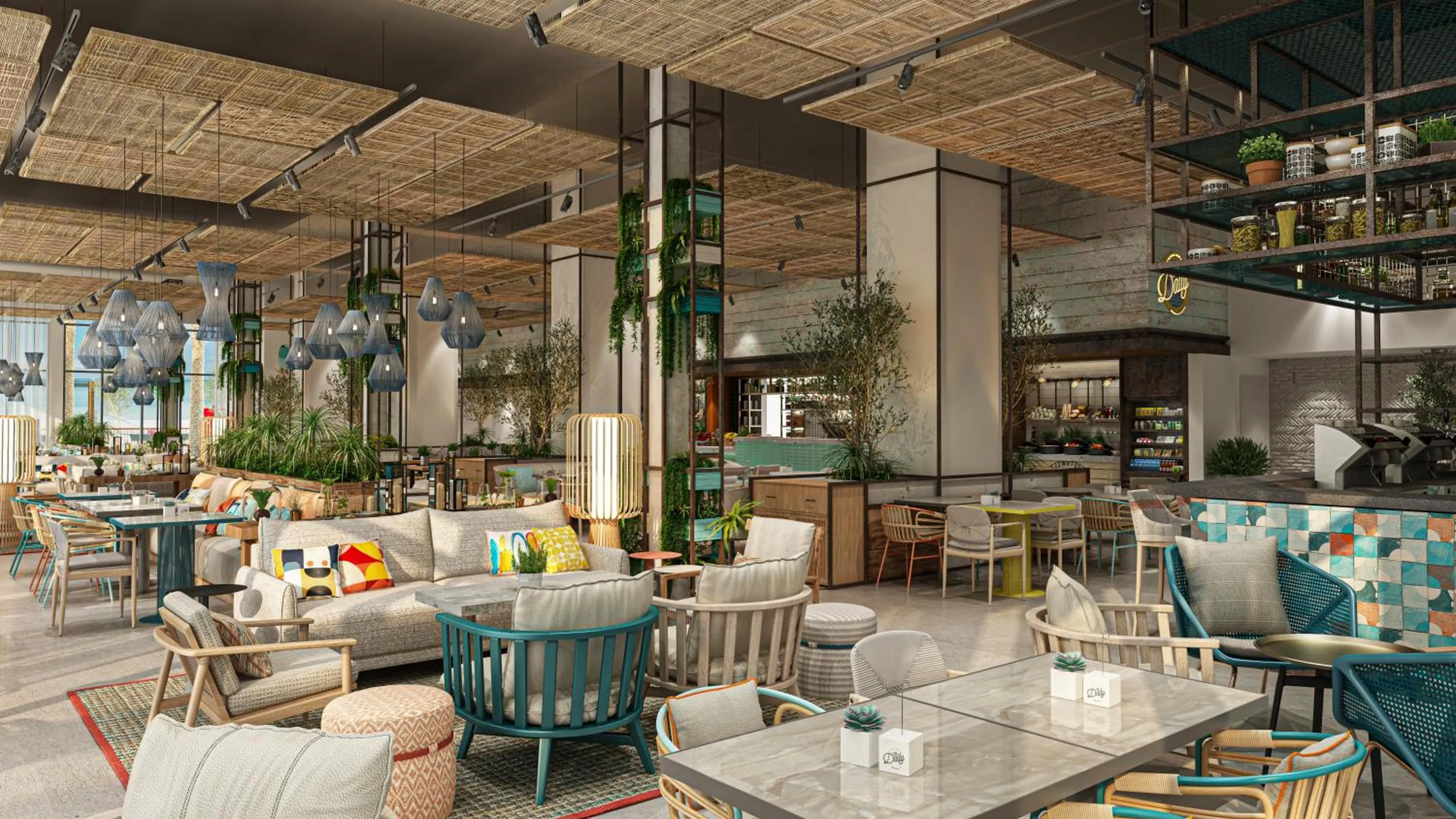 Restaurant/places to eat in Rove Al Marjan Island