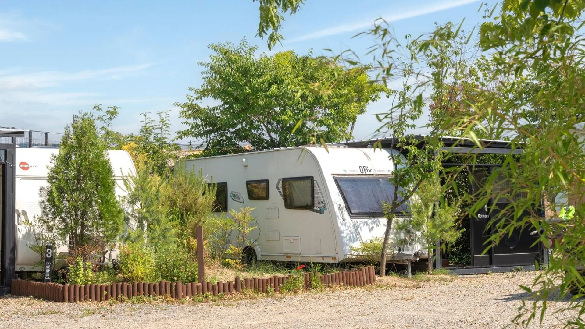 Property building in gyeongju yongcheonsu caravan