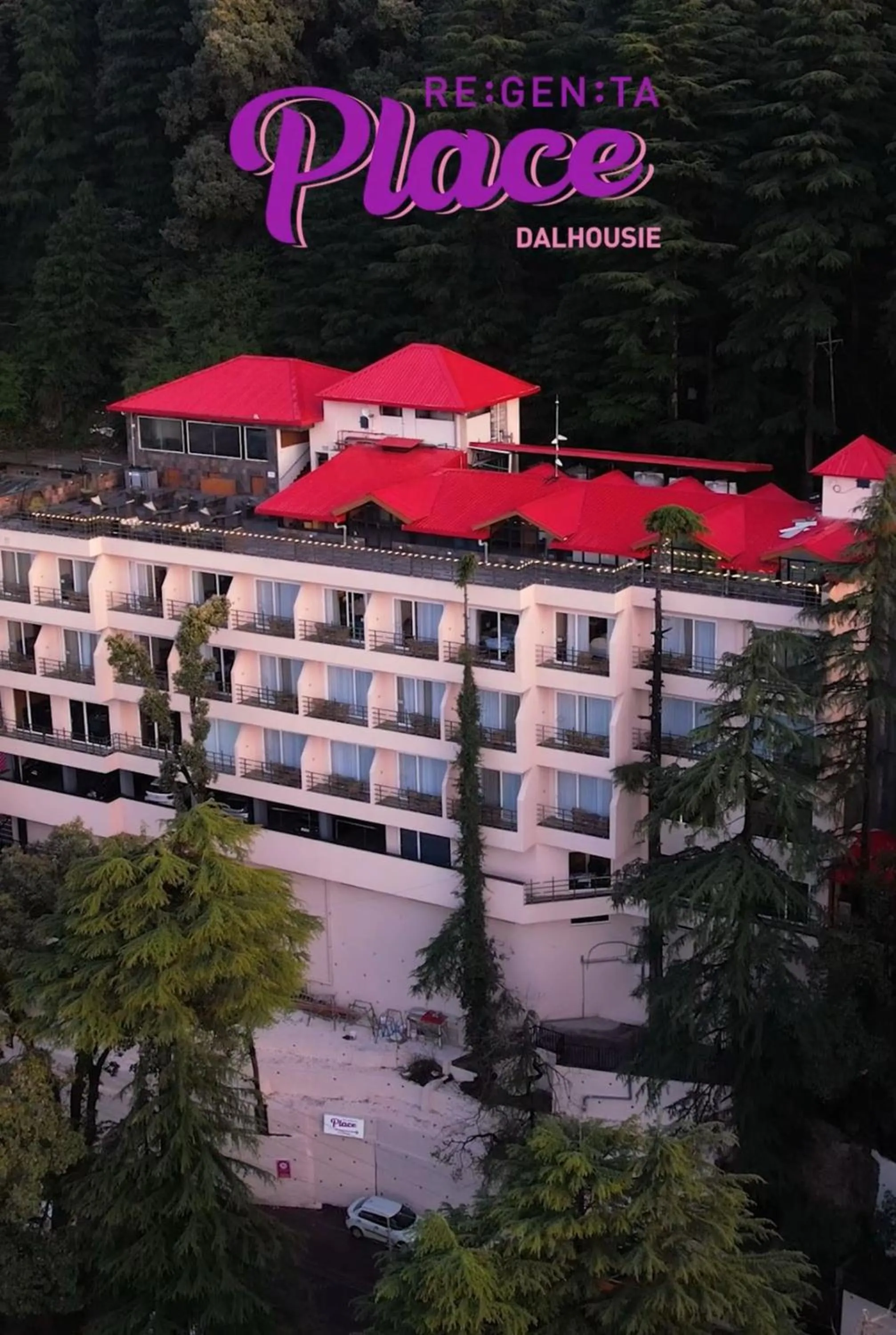 Facade/entrance in Regenta Place Dalhousie Just 500 Meters Walkable from Mall Road