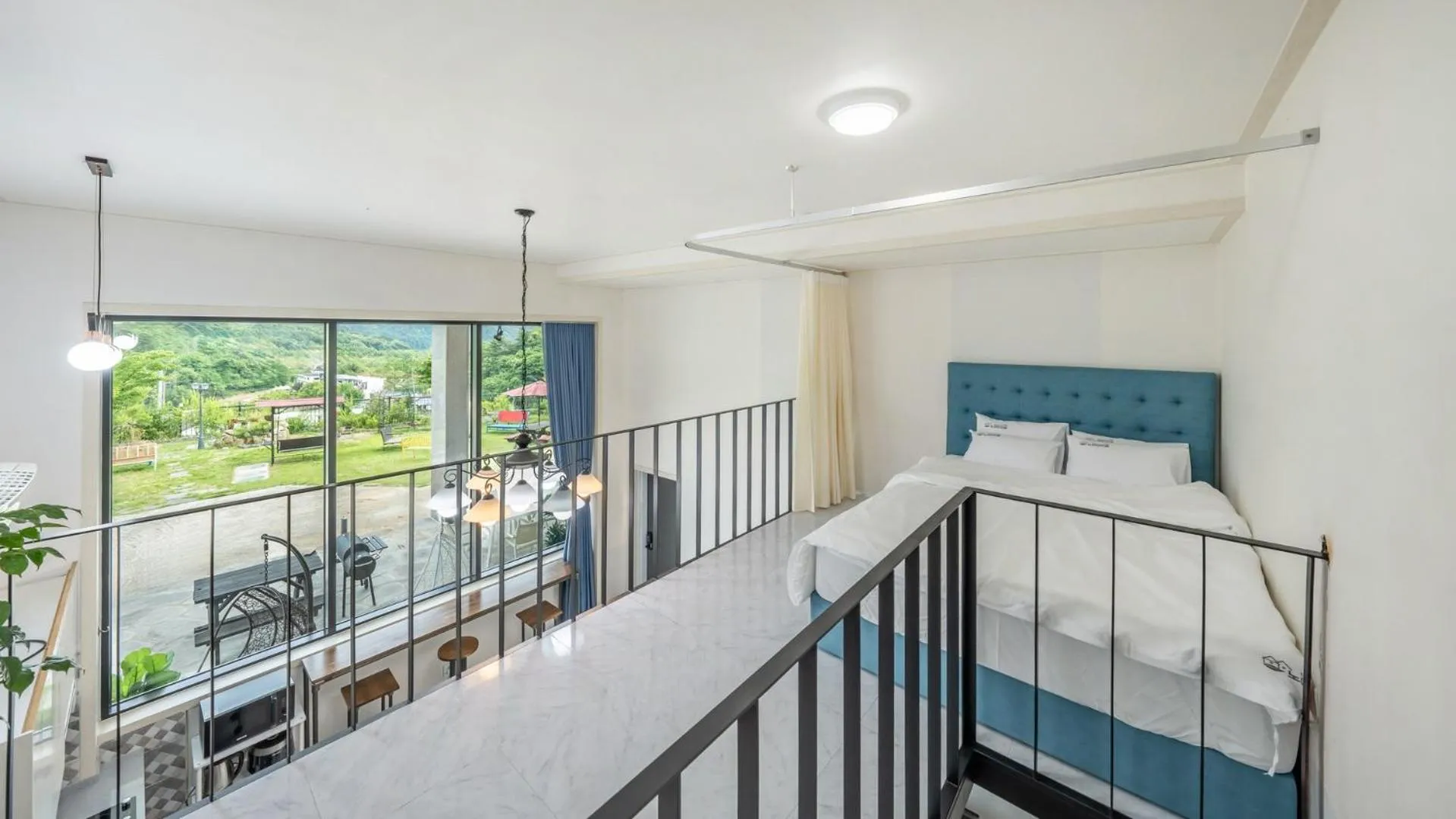 Property building, Bed in Gapyeong Nomadrium poolvilla Pension