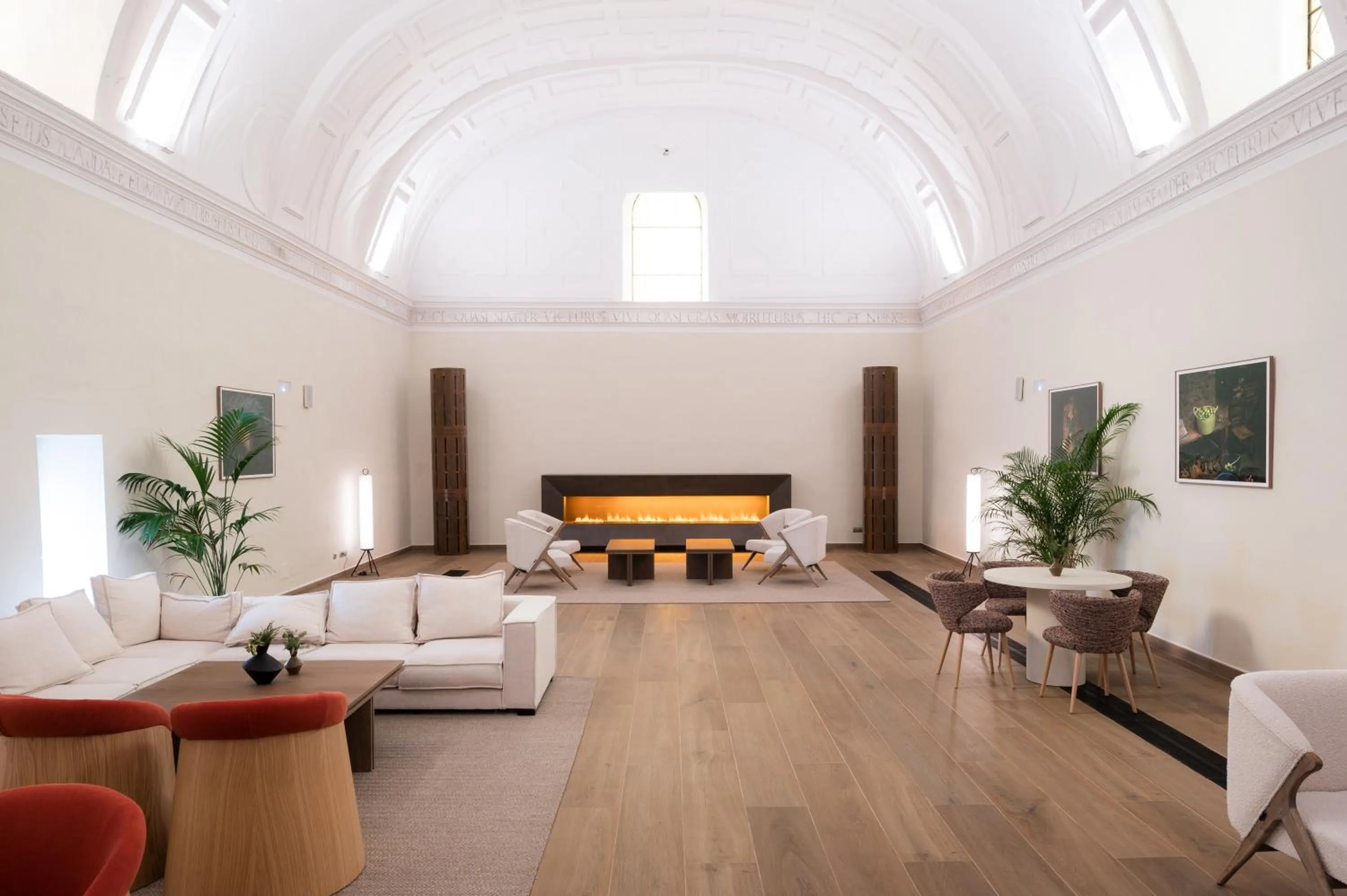 Lobby or reception in Castilla Termal Olmedo