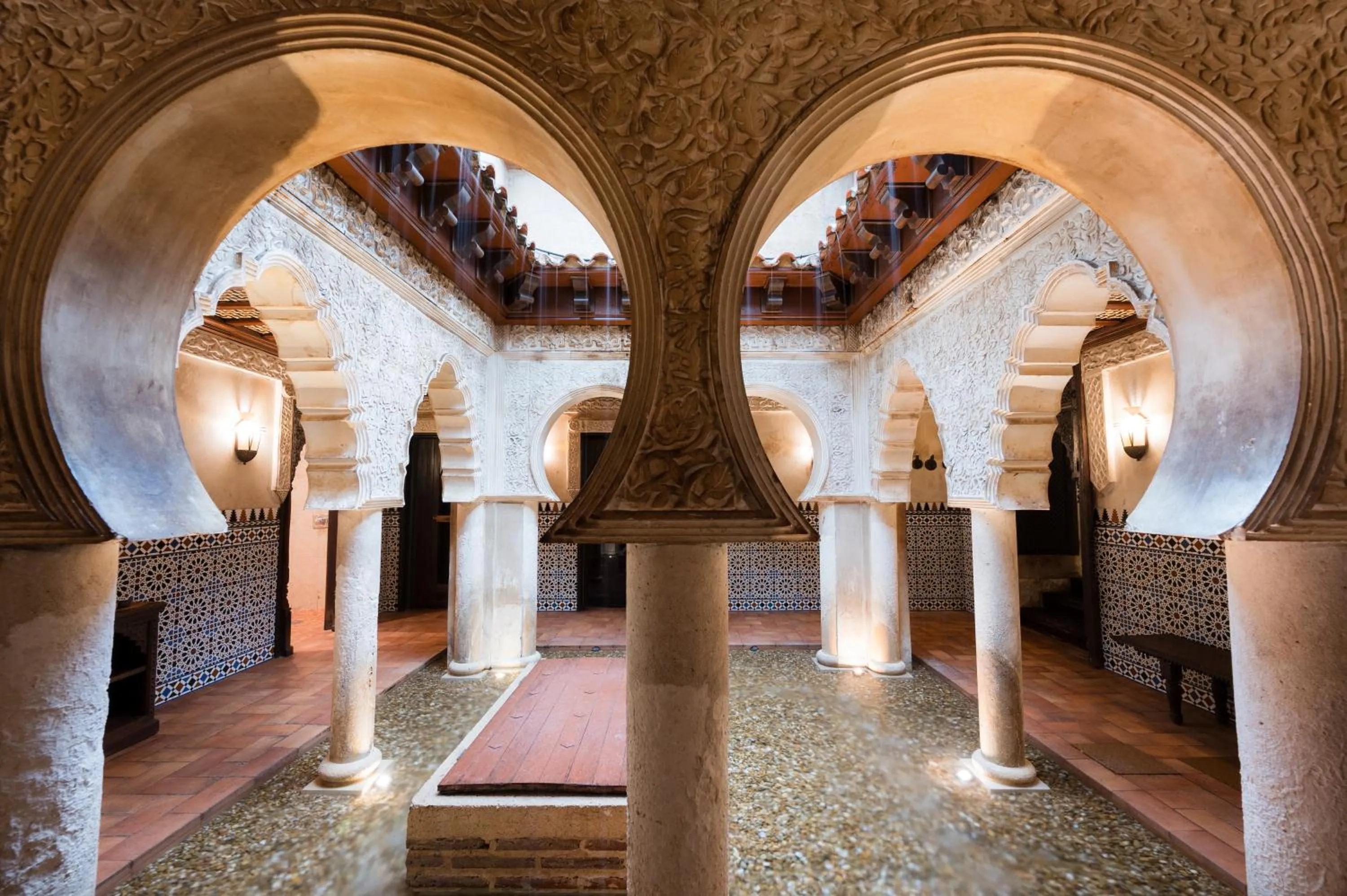 Swimming pool in Castilla Termal Olmedo