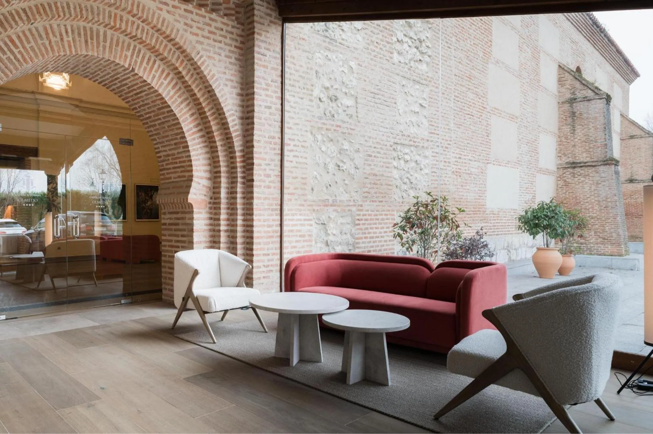 Seating area in Castilla Termal Olmedo