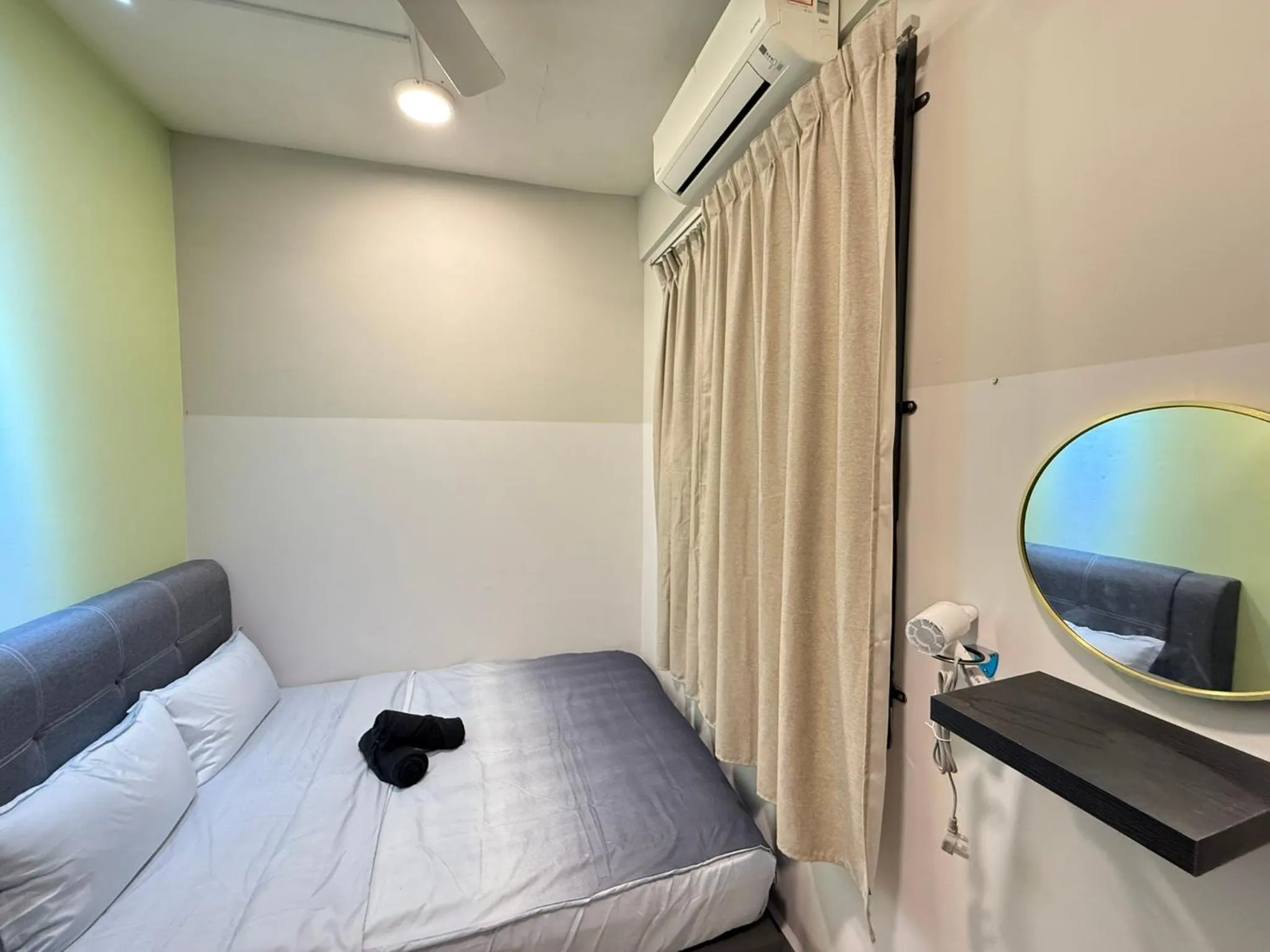 Bedroom, Bed in RiverView 8PAX 2BR in KBtown Wi-Fi, A-1-7