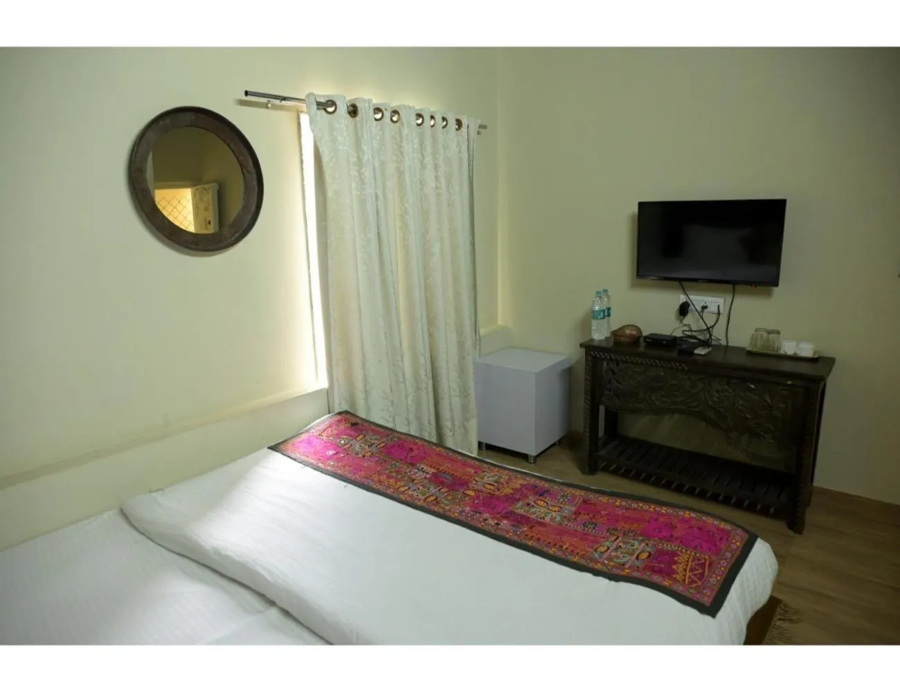 Bed in Hotel Mewarts, Udaipur