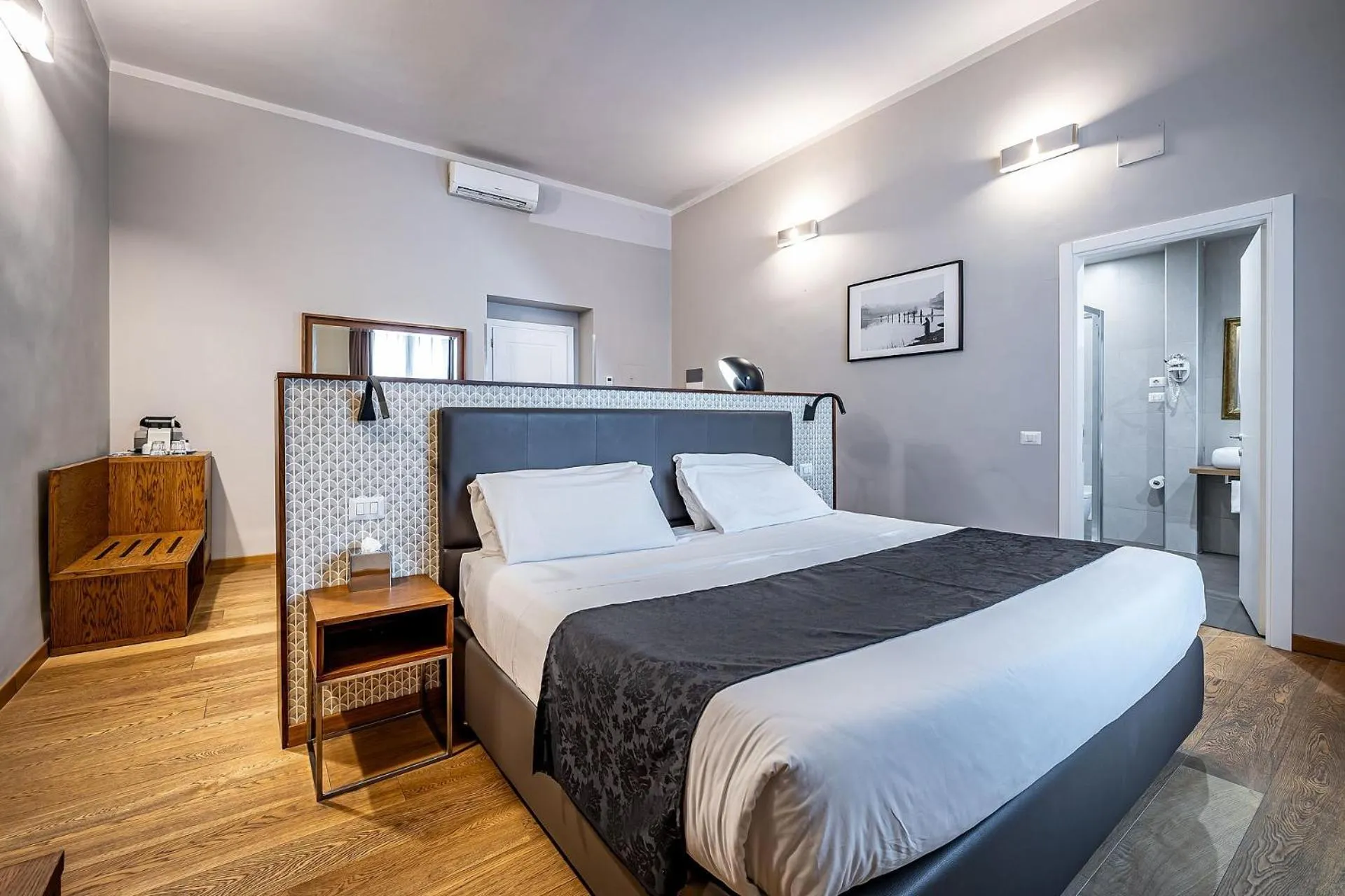 Bedroom, Bed in Antico Centro Suite