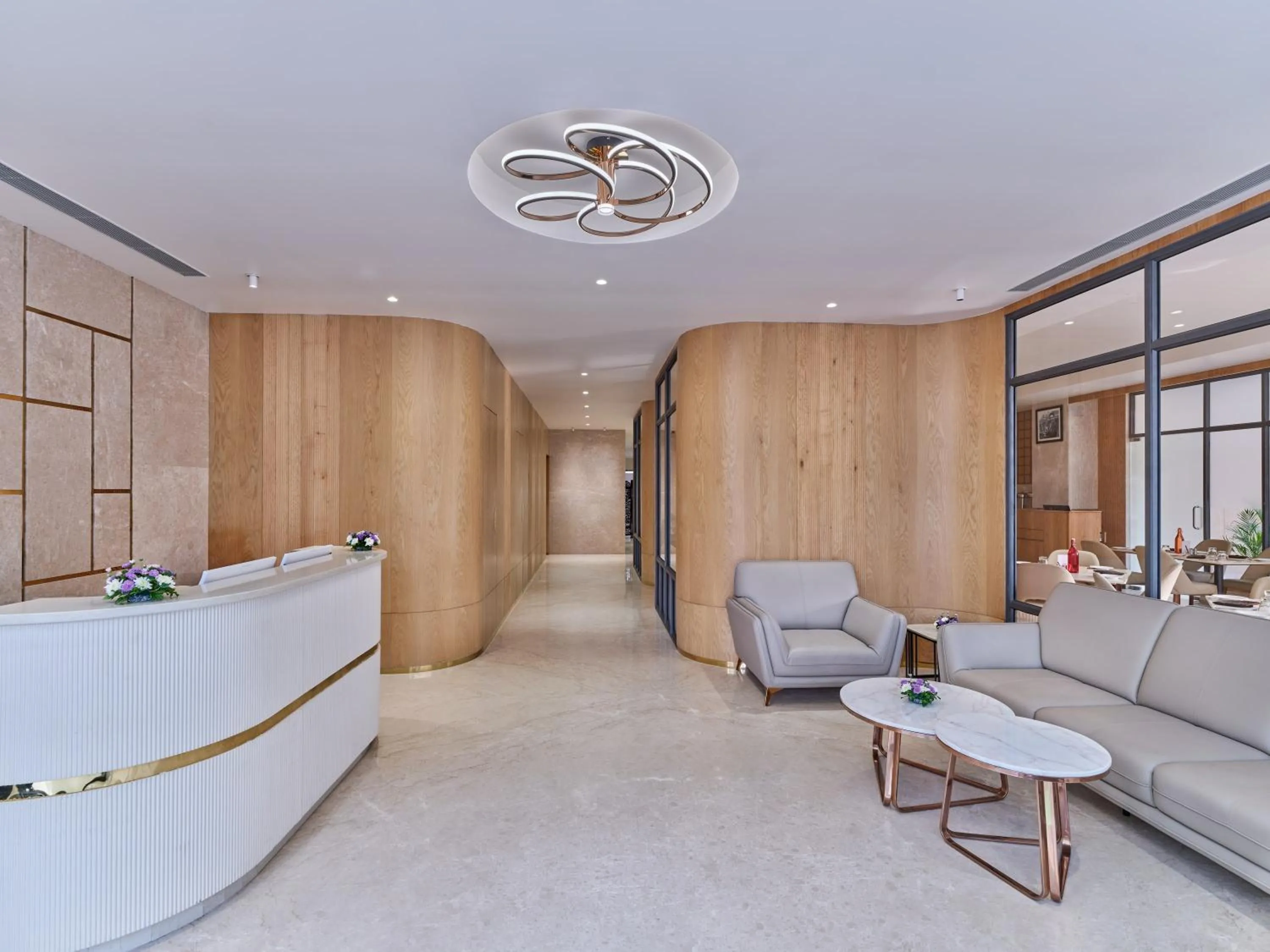 Lobby or reception in Biznotel By Pride Motera