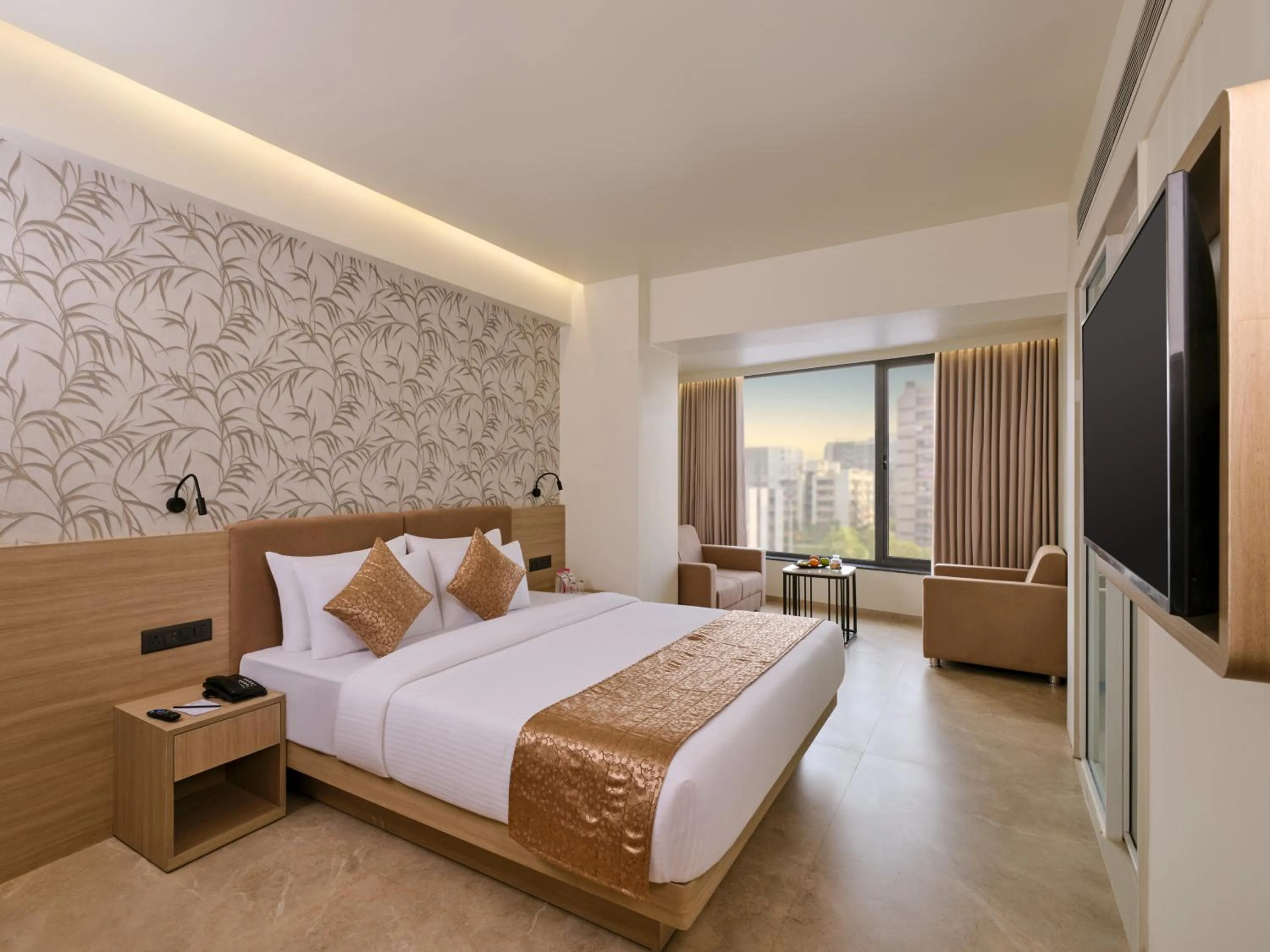 Bedroom, Bed in Biznotel By Pride Motera