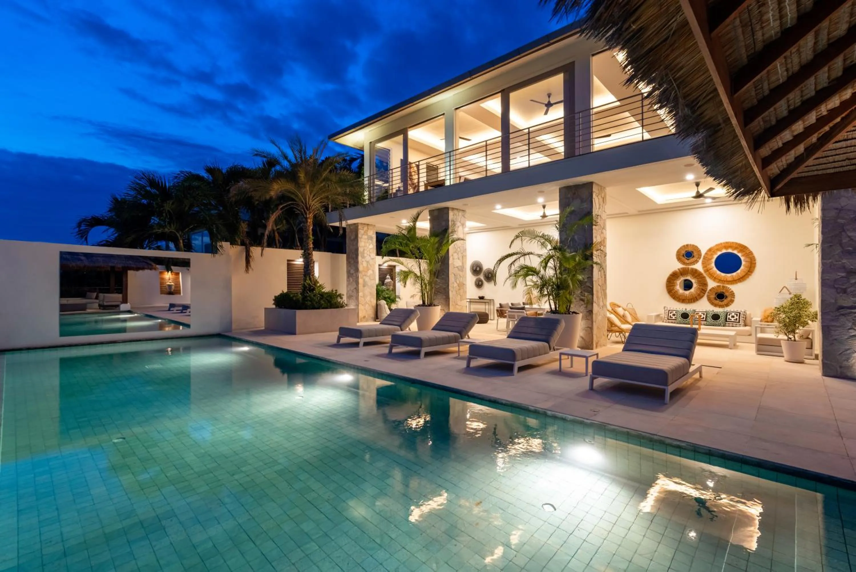 Night in Villa Kohia, stunning sea views, breakfast, serviced daily, private dining service on request, North Chaweng