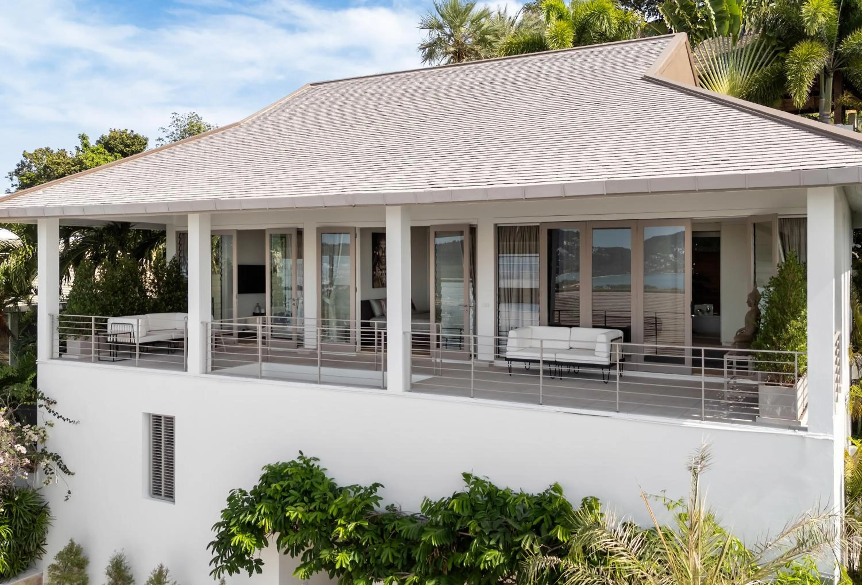 Villa Kohia, stunning sea views, breakfast, serviced daily, private dining service on request, North Chaweng