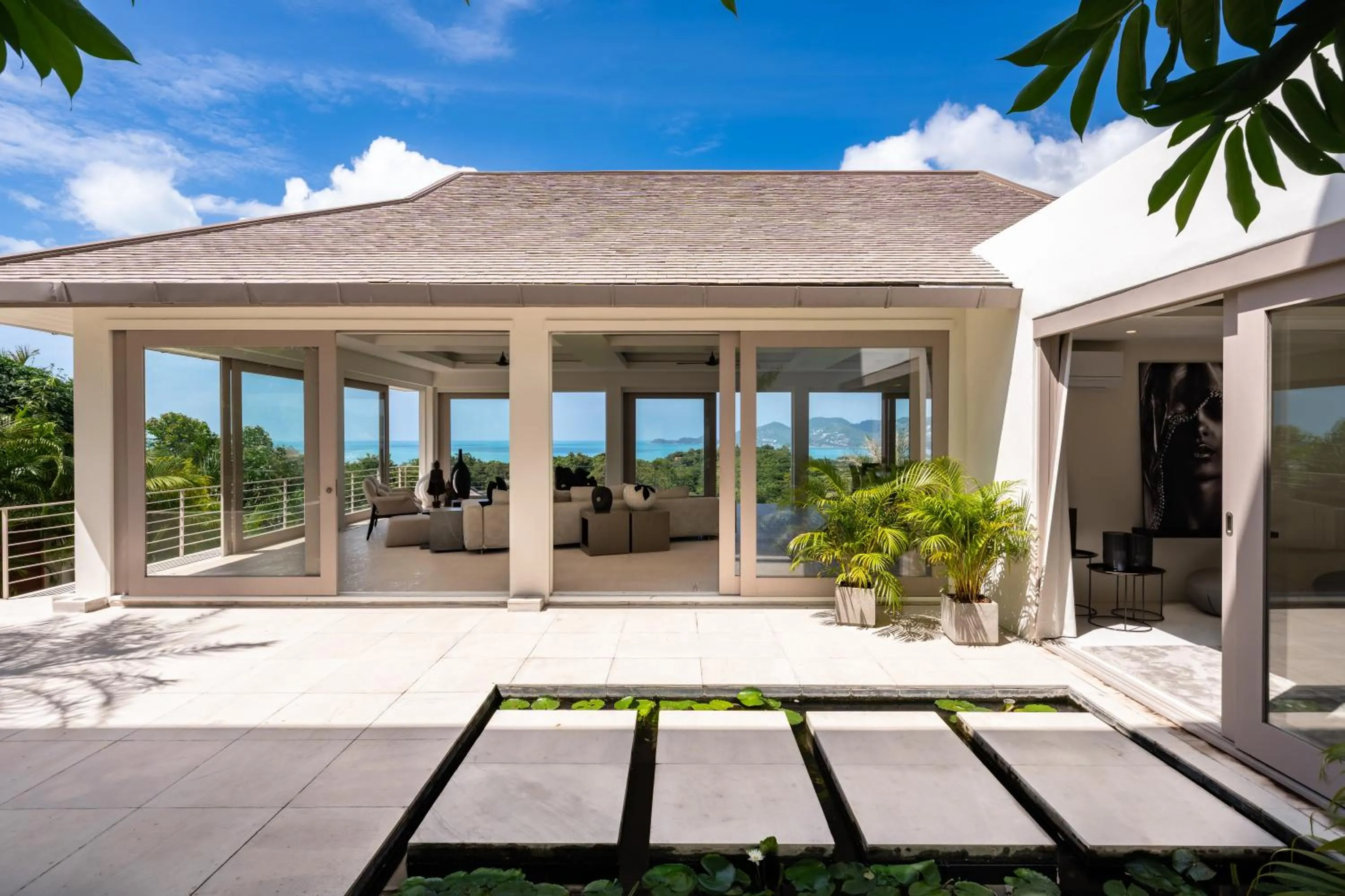 Villa Kohia, stunning sea views, breakfast, serviced daily, private dining service on request, North Chaweng