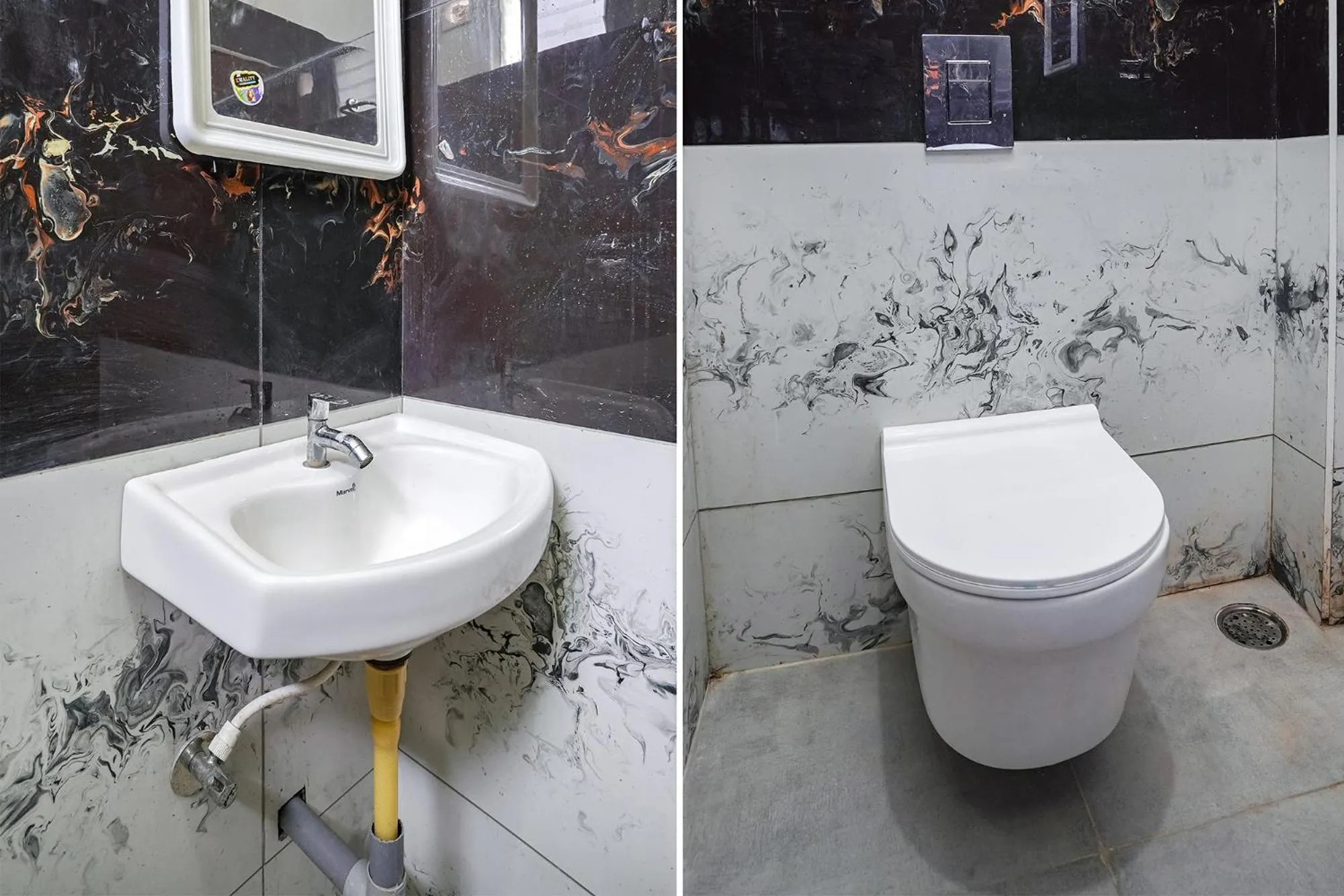 Bathroom in FabHotel HSR Gateway