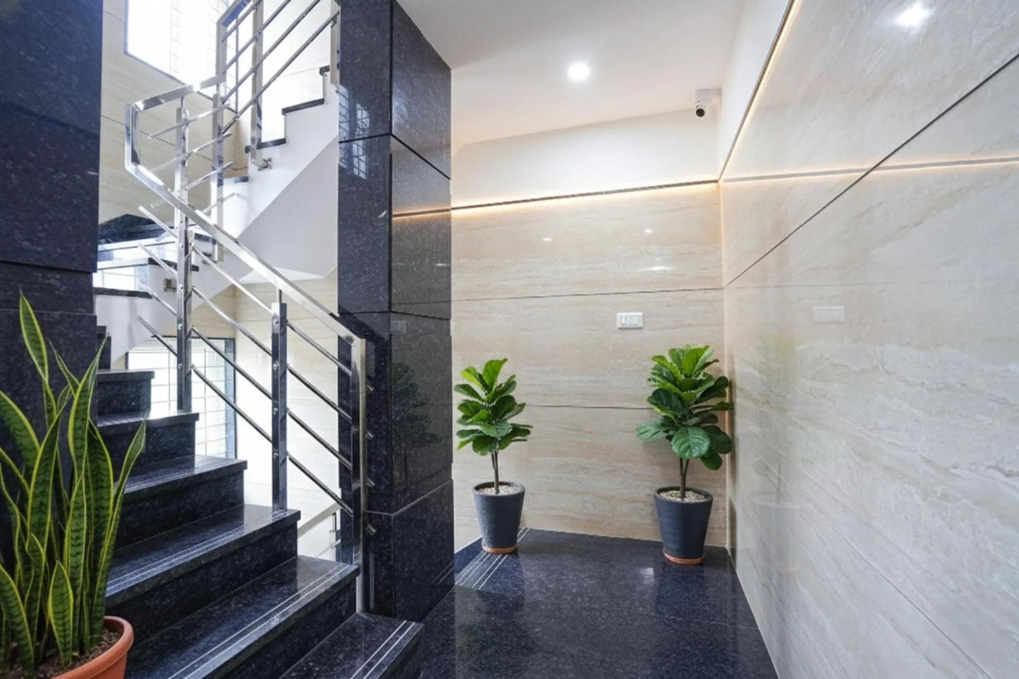 Lobby or reception in FabHotel HSR Gateway