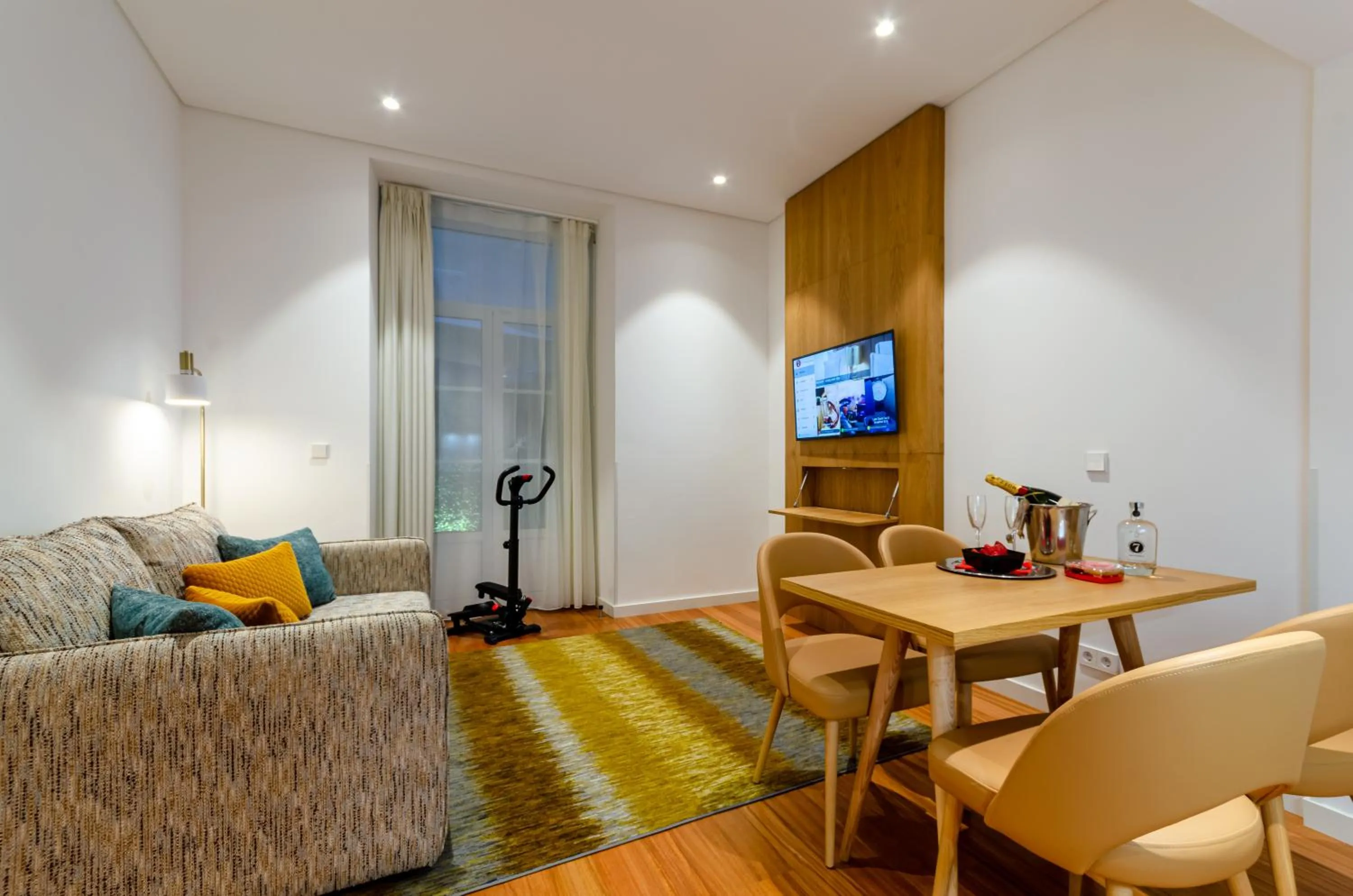 Bedroom in The 7 Hotel, Suites, Studios & Apartments