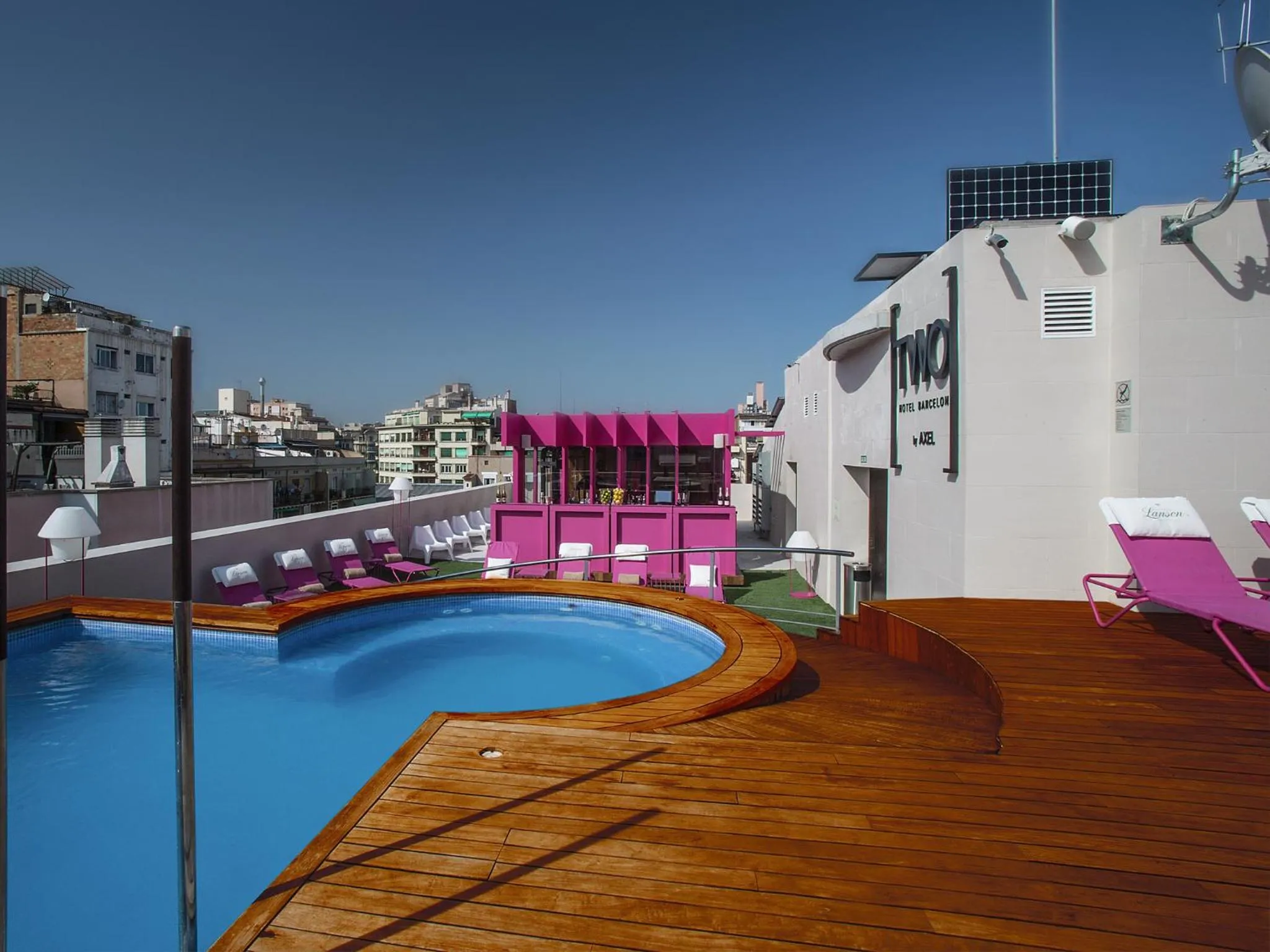 Balcony/Terrace in Axel TWO Barcelona 4 Sup - Adults Only