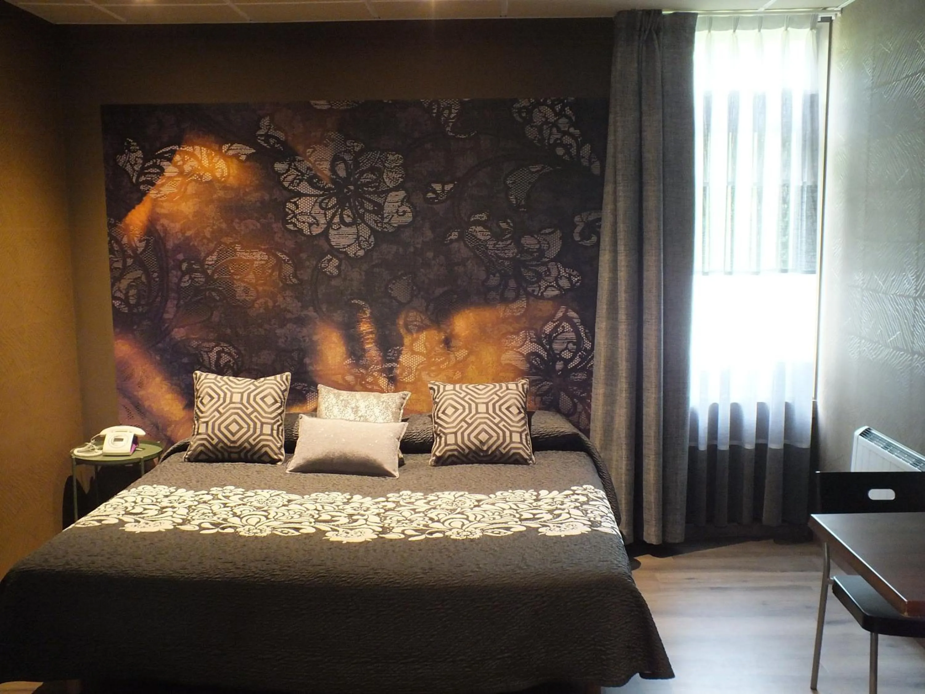 Bed in Motel Los Abedules