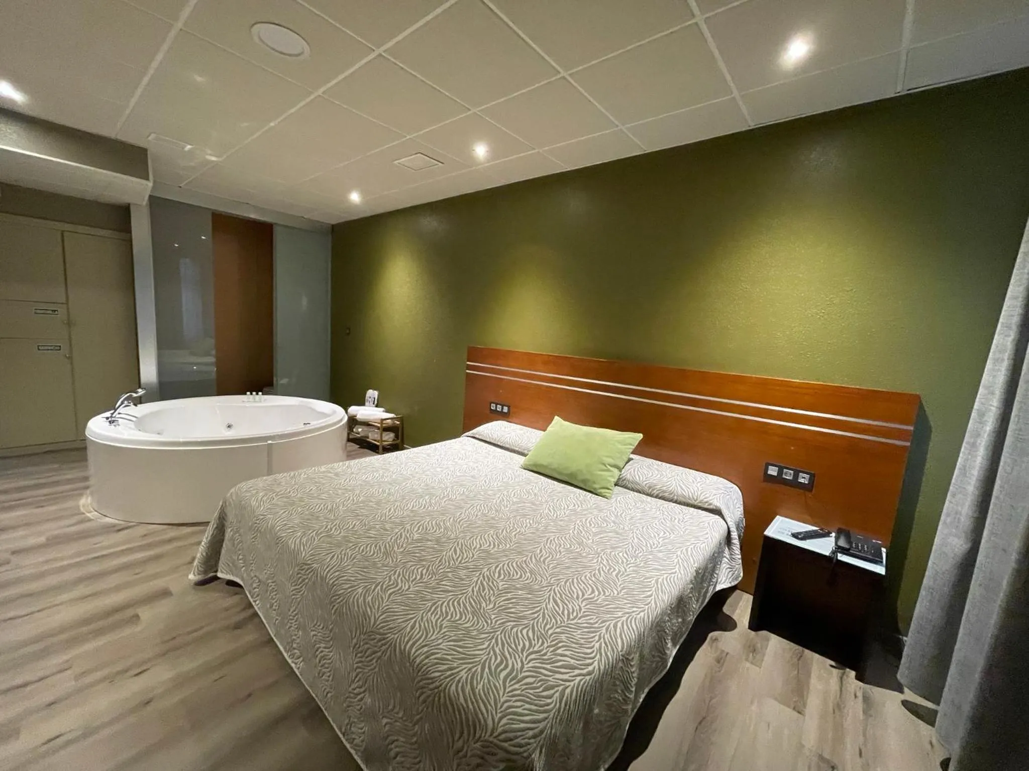 Bed in Motel Los Abedules