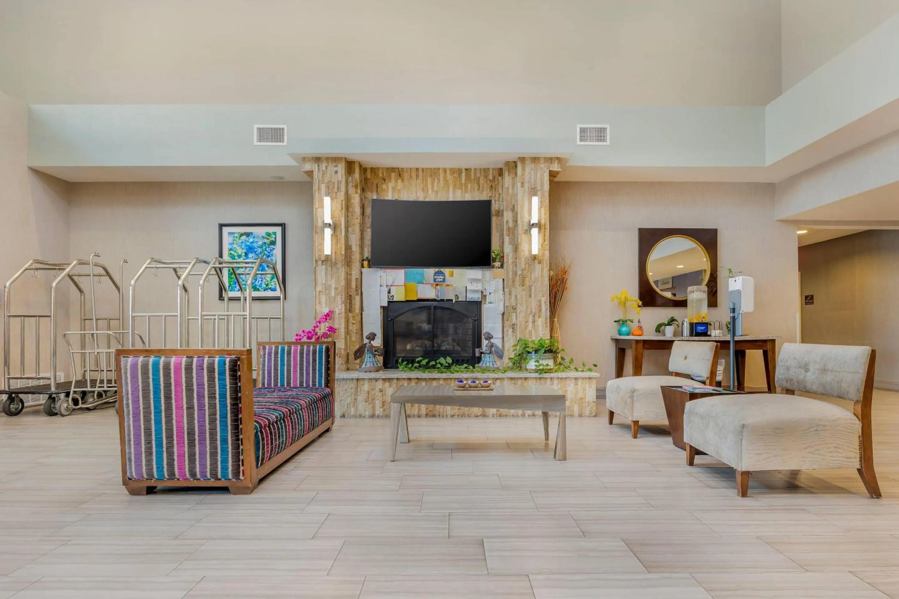 Lobby or reception in Comfort Suites of Las Cruces I-25 North