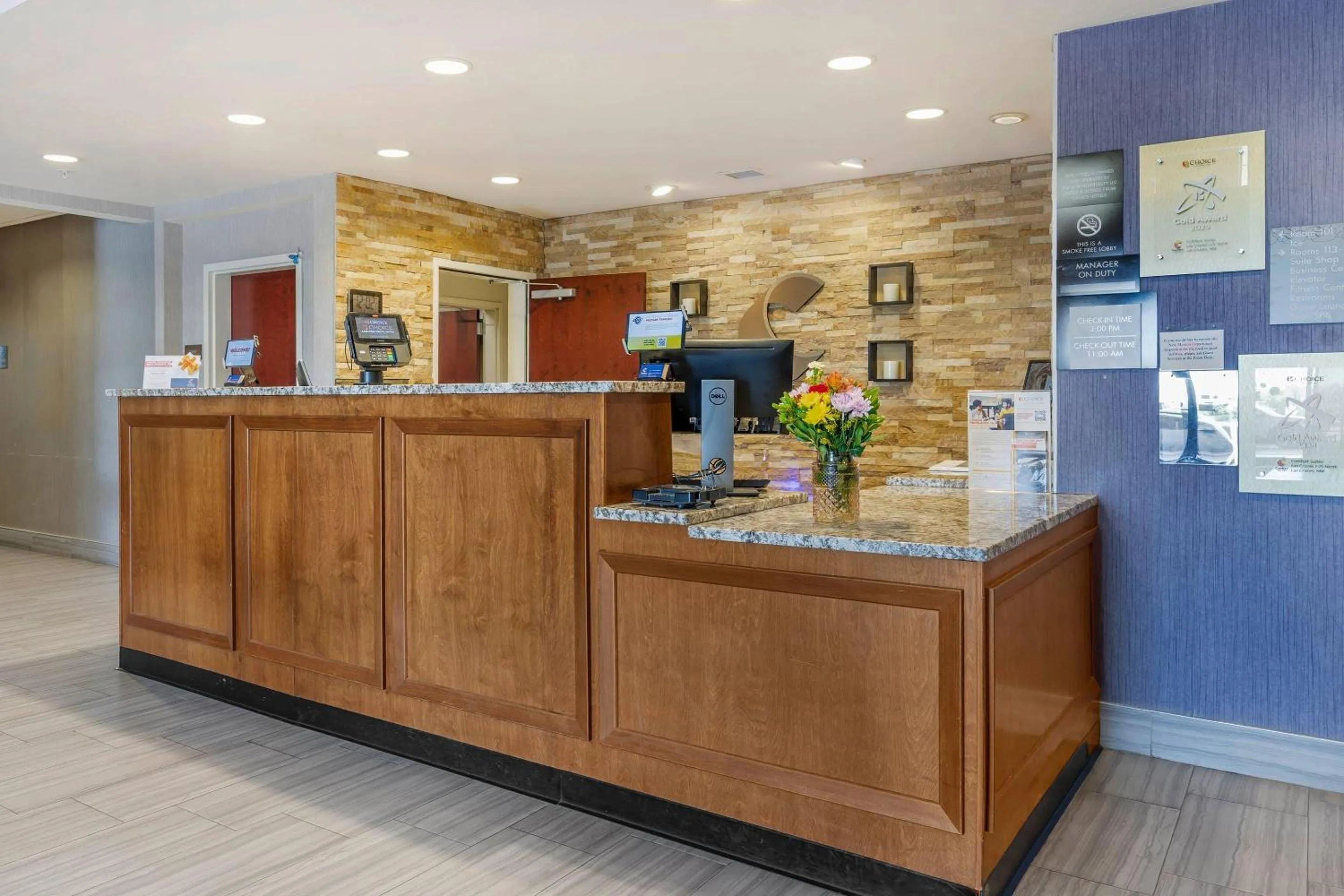 Lobby or reception in Comfort Suites of Las Cruces I-25 North